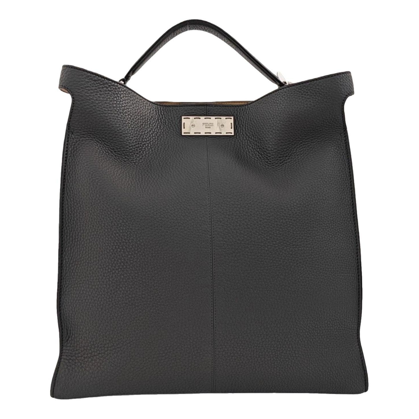 Peekaboo leather handbag