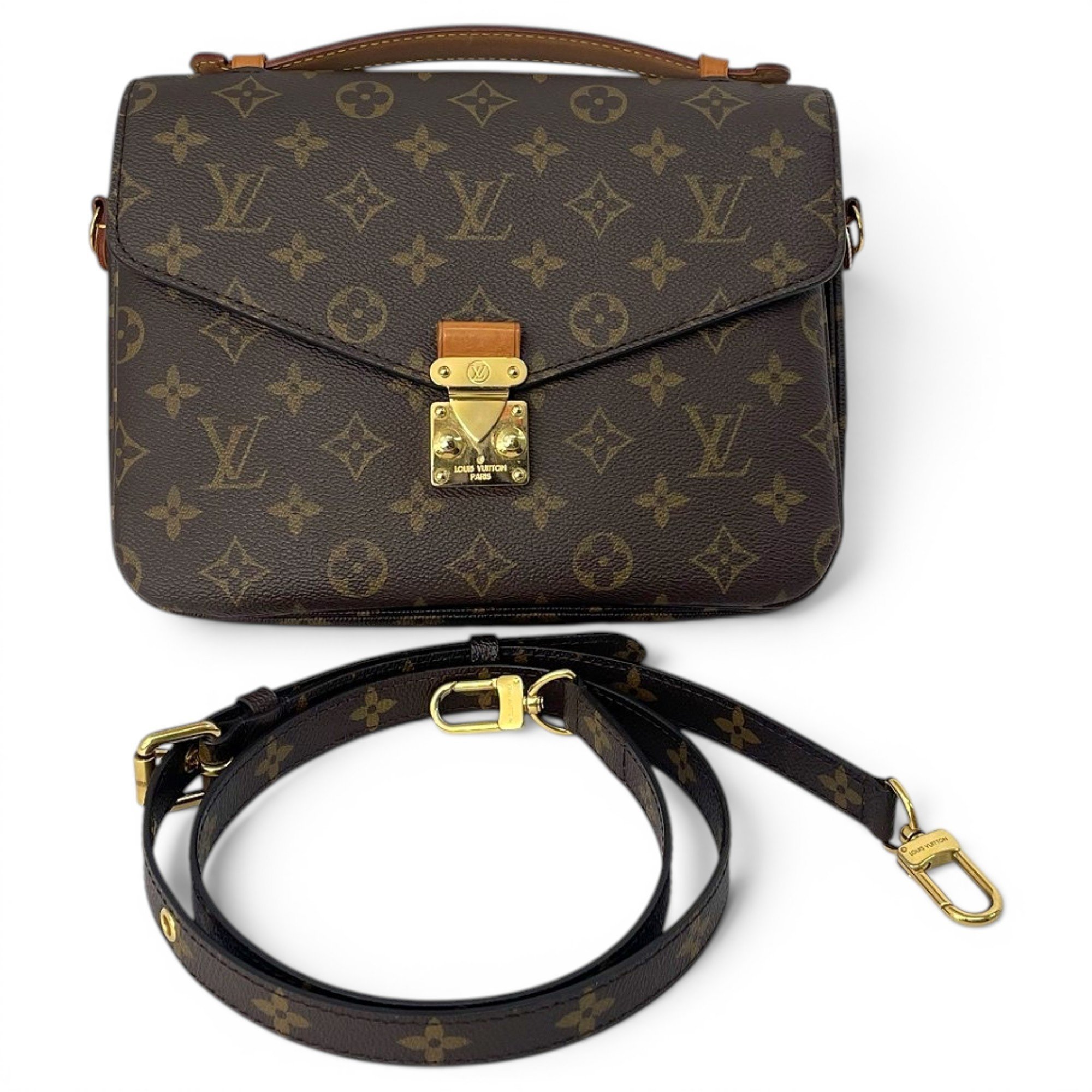 Metis leather handbag