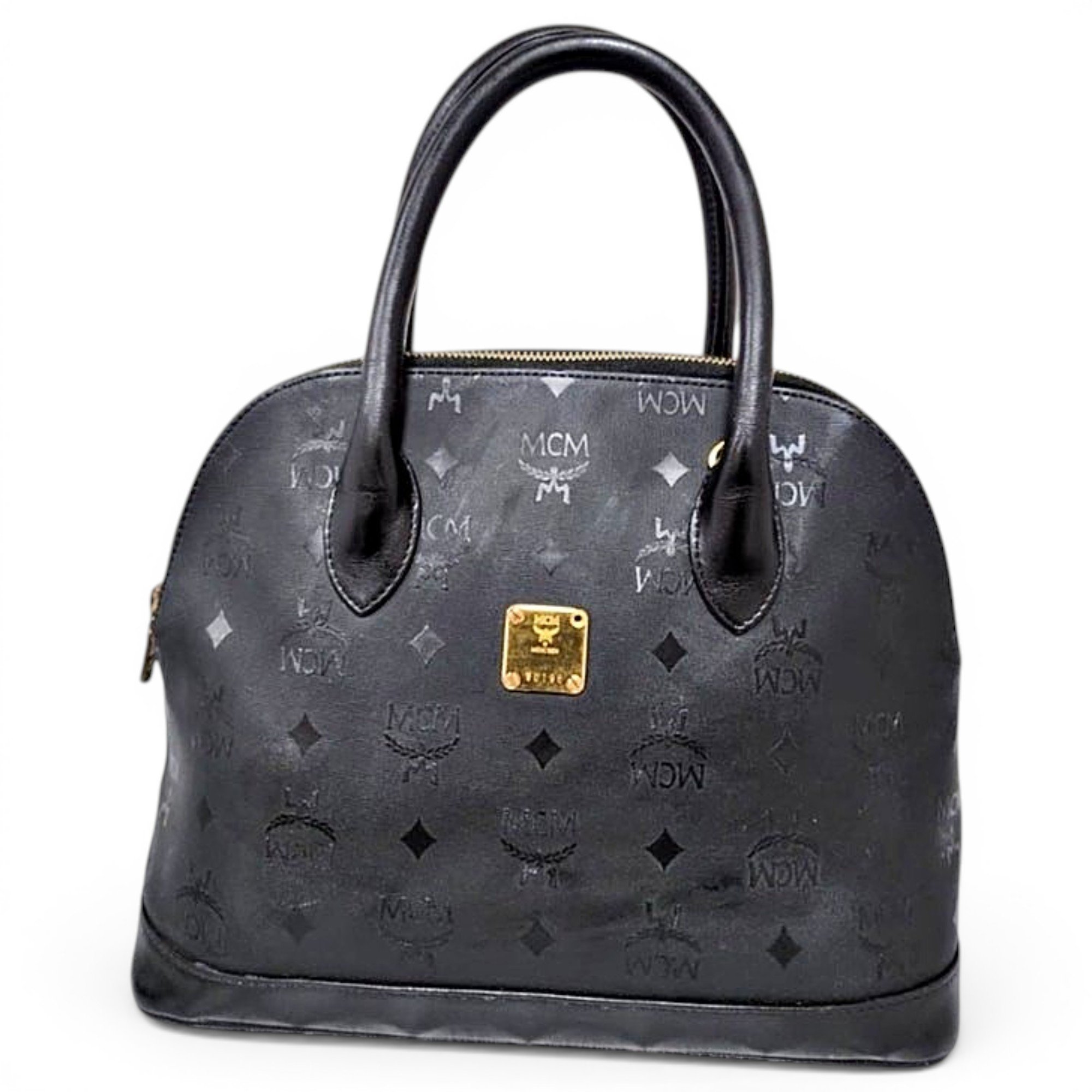 Leather satchel