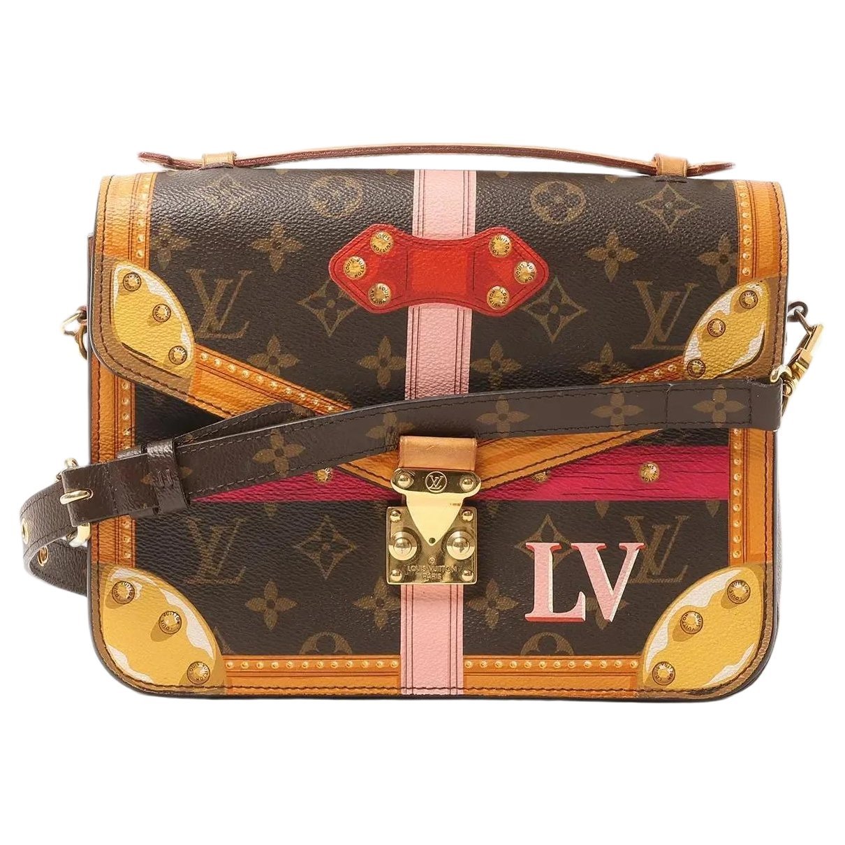 Metis leather handbag