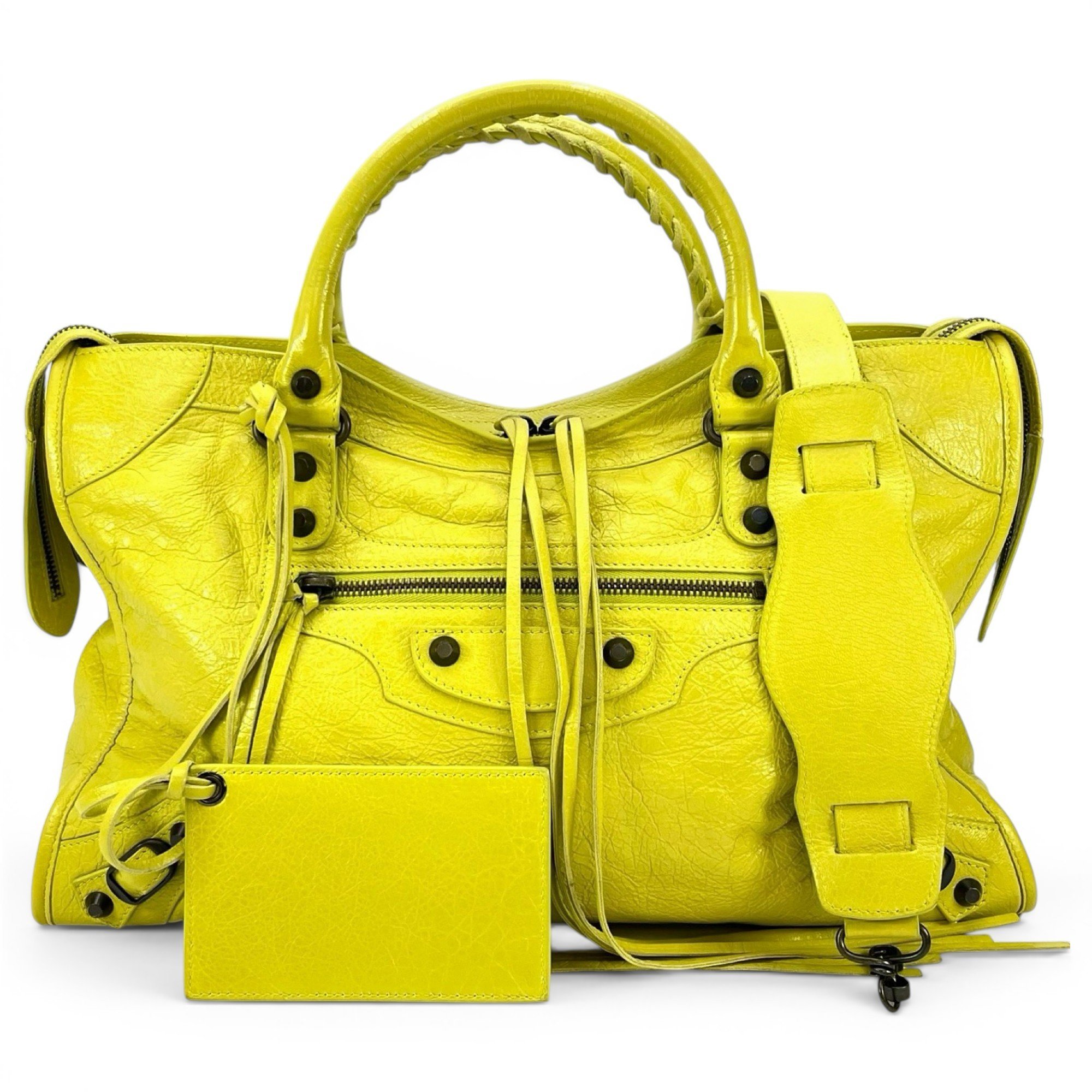 Balenciaga City leather handbag
