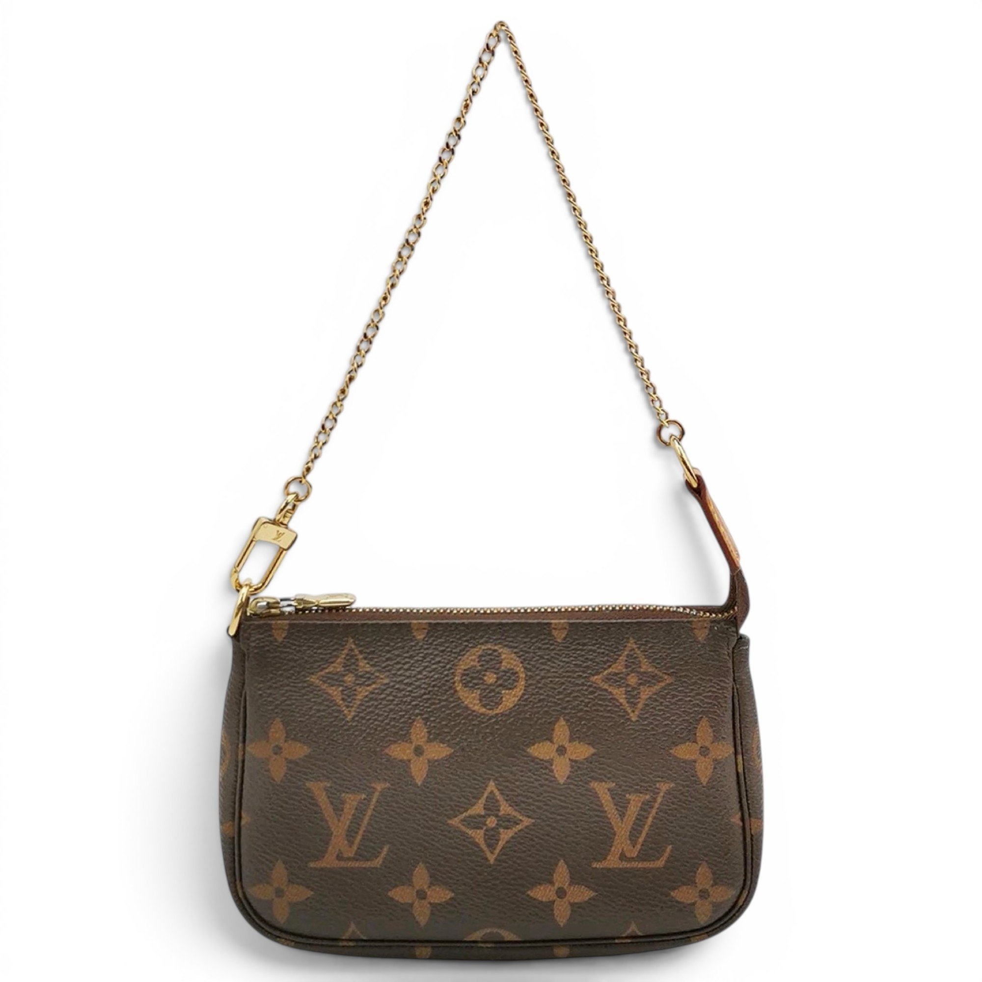 Pochette Accessoire leather handbag