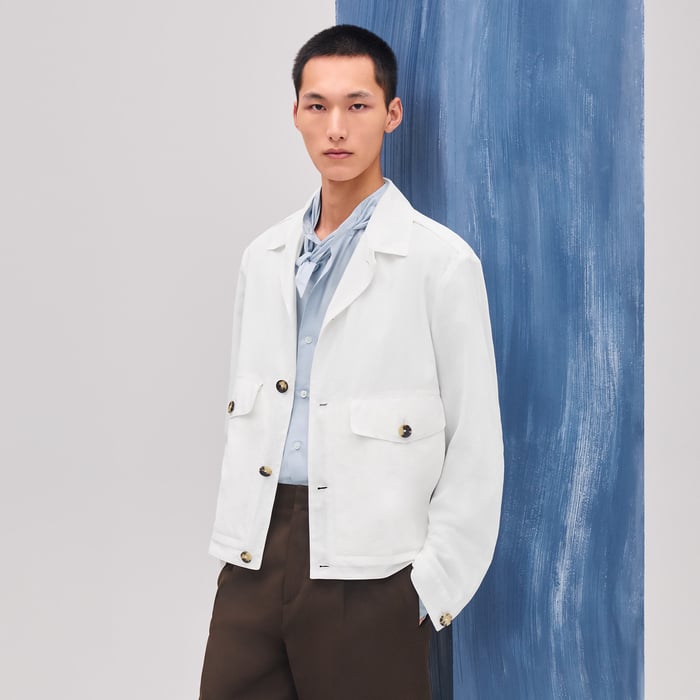 Straight cut jacket