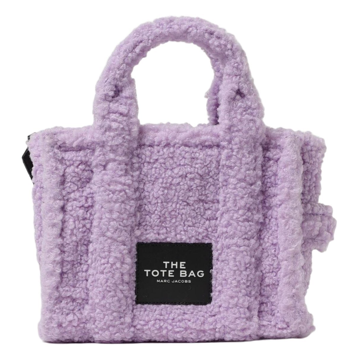 The Tag Tote faux fur tote