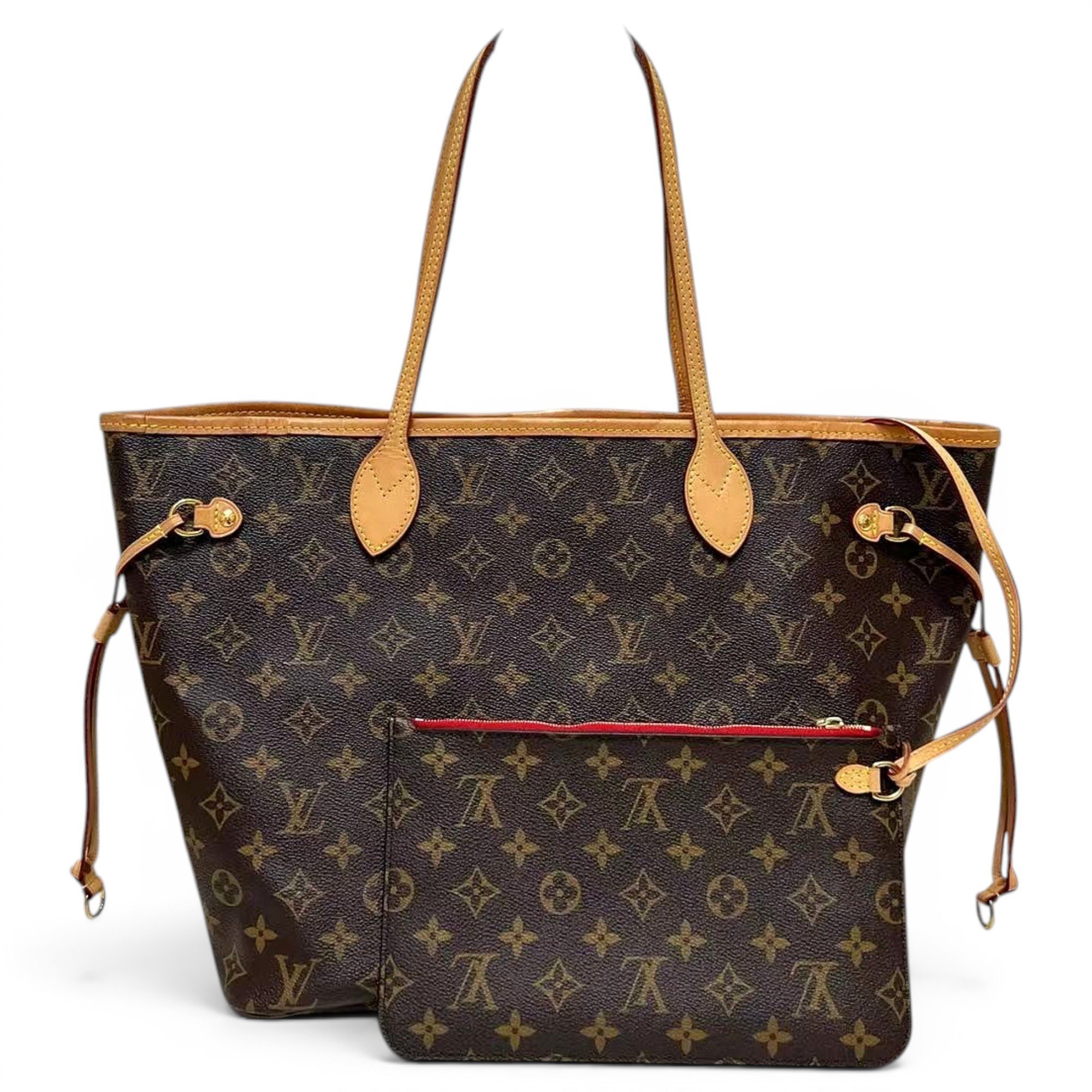 Neverfull leather handbag