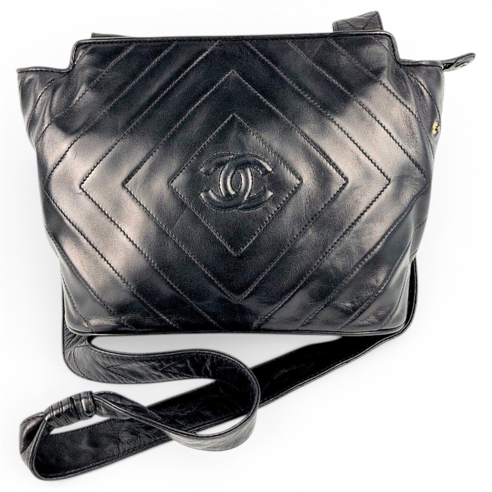 Leather handbag