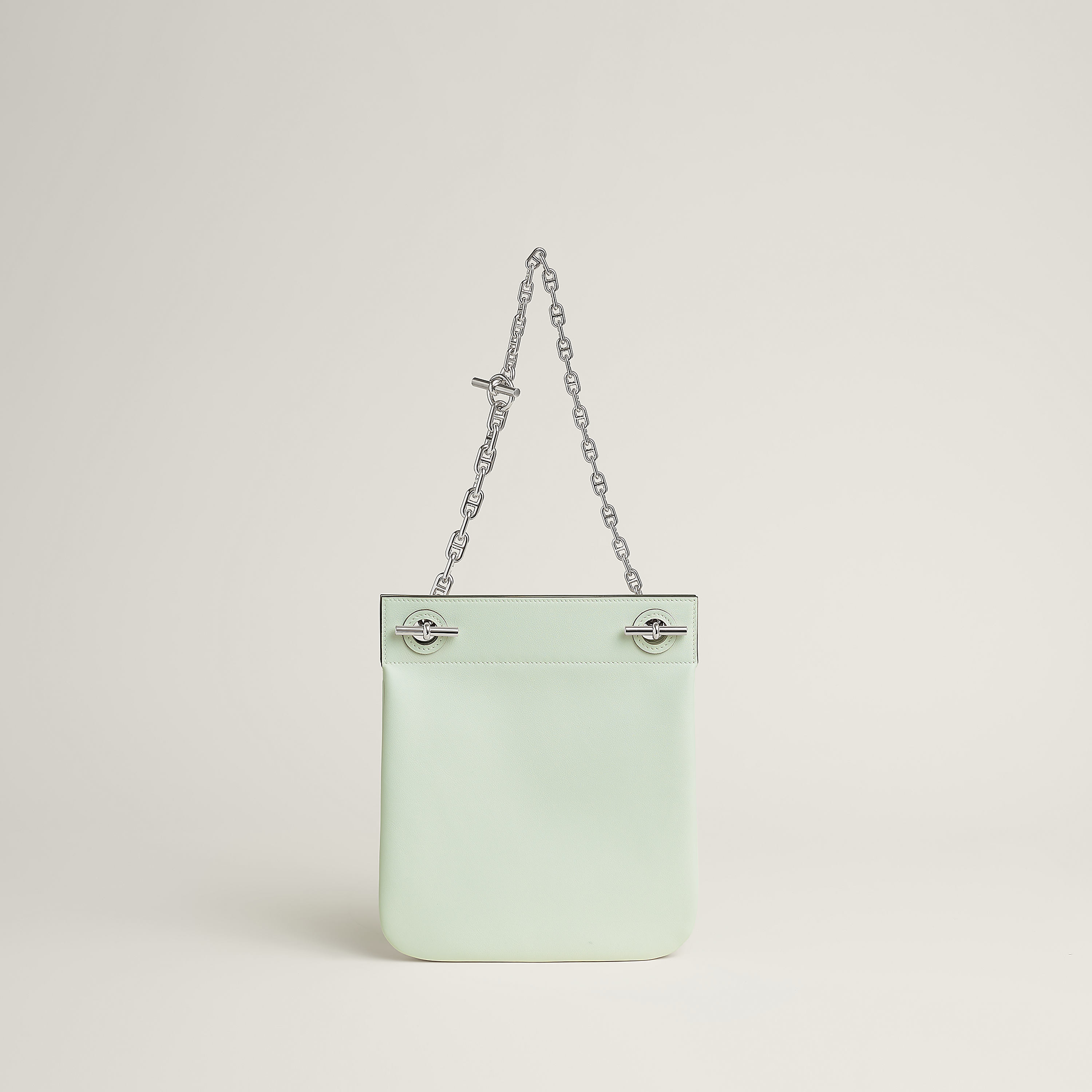 Hermès バッグ 《ポッシュ・クリケティス》 グリ・パンタン | BagUSeek