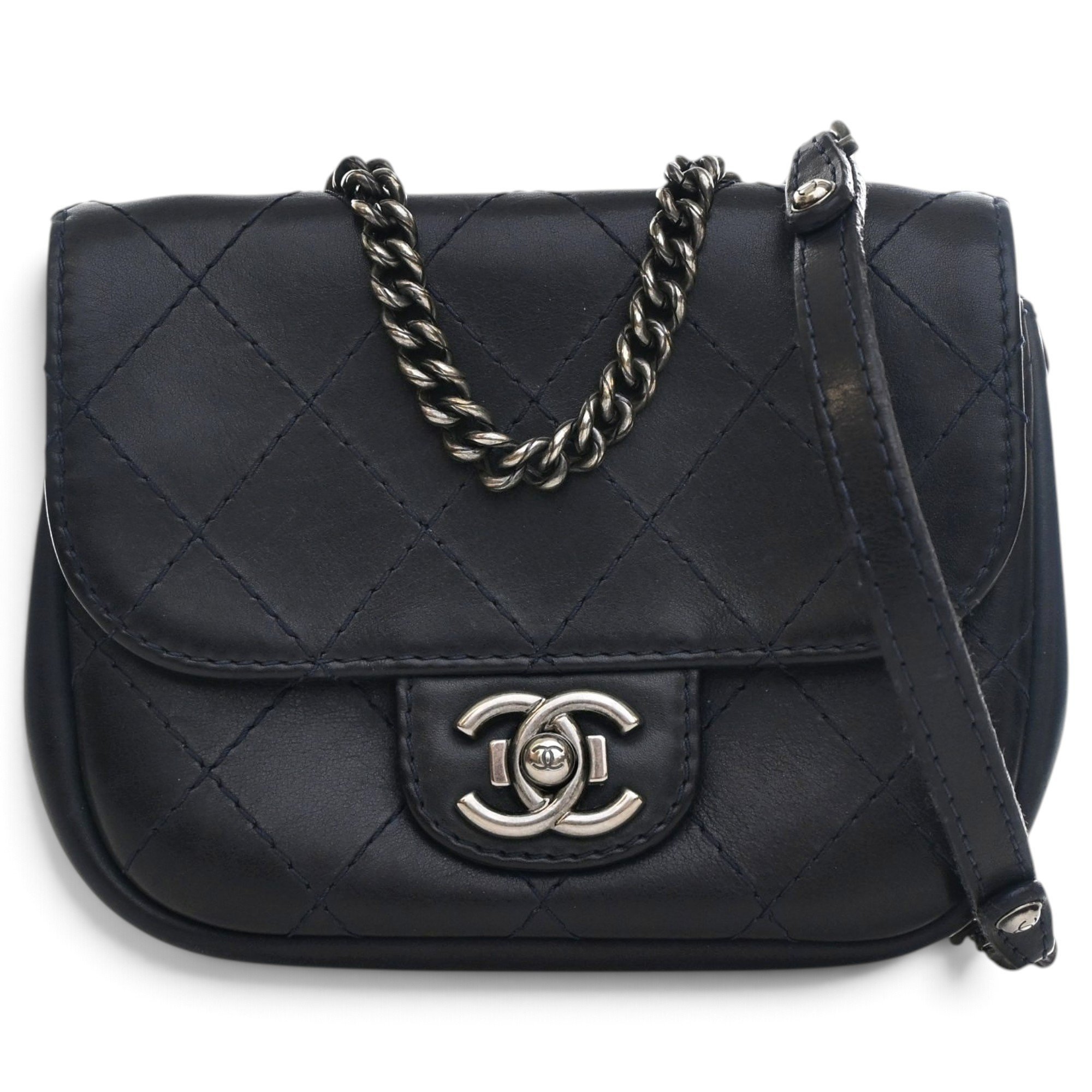 Leather crossbody bag
