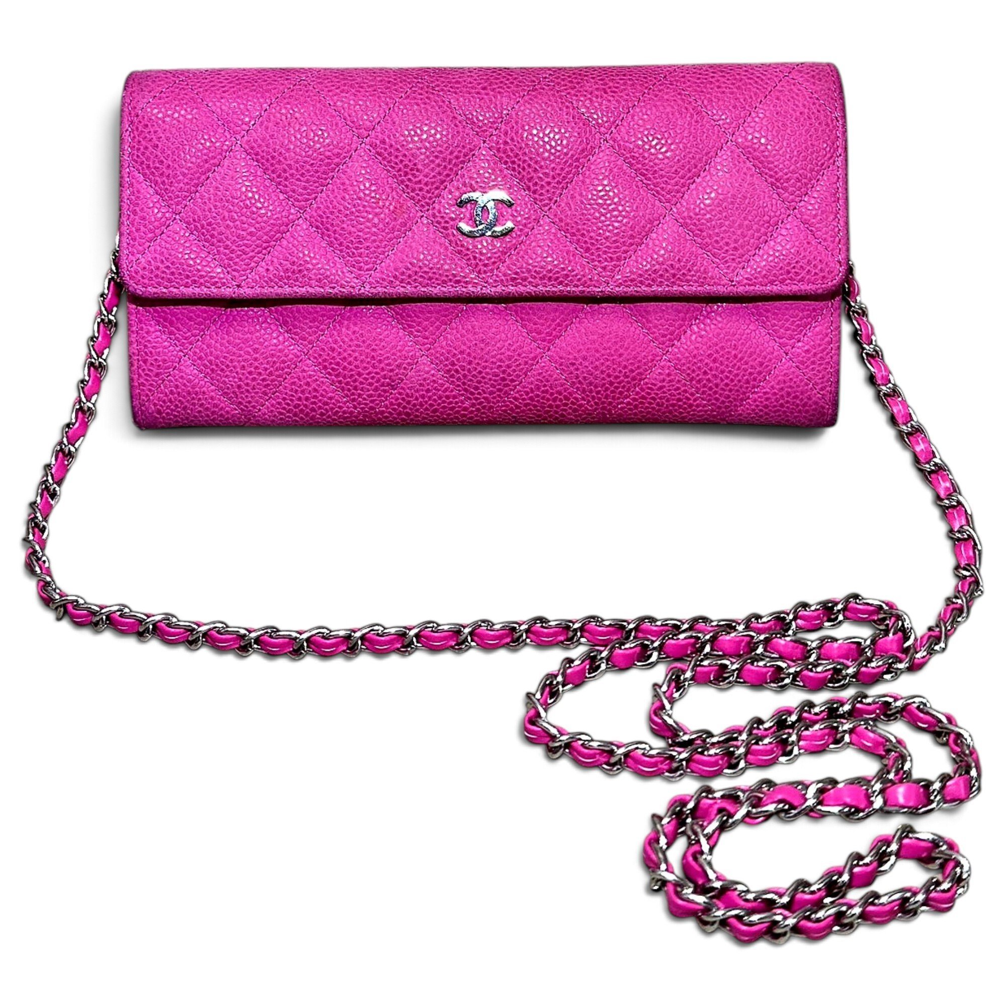 Wallet On Chain Timeless/Classique leather crossbody bag