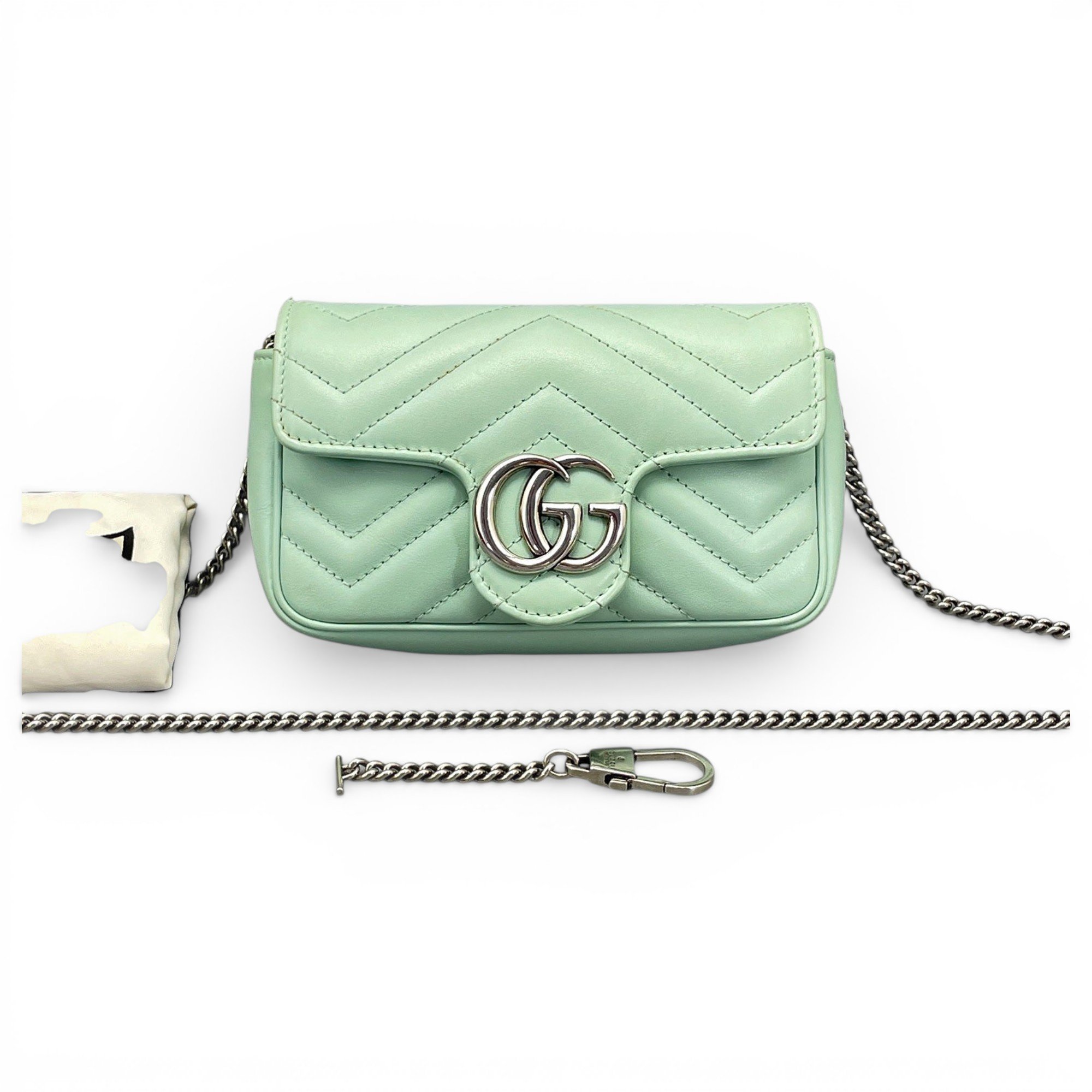 GG Marmont Triple zip leather handbag