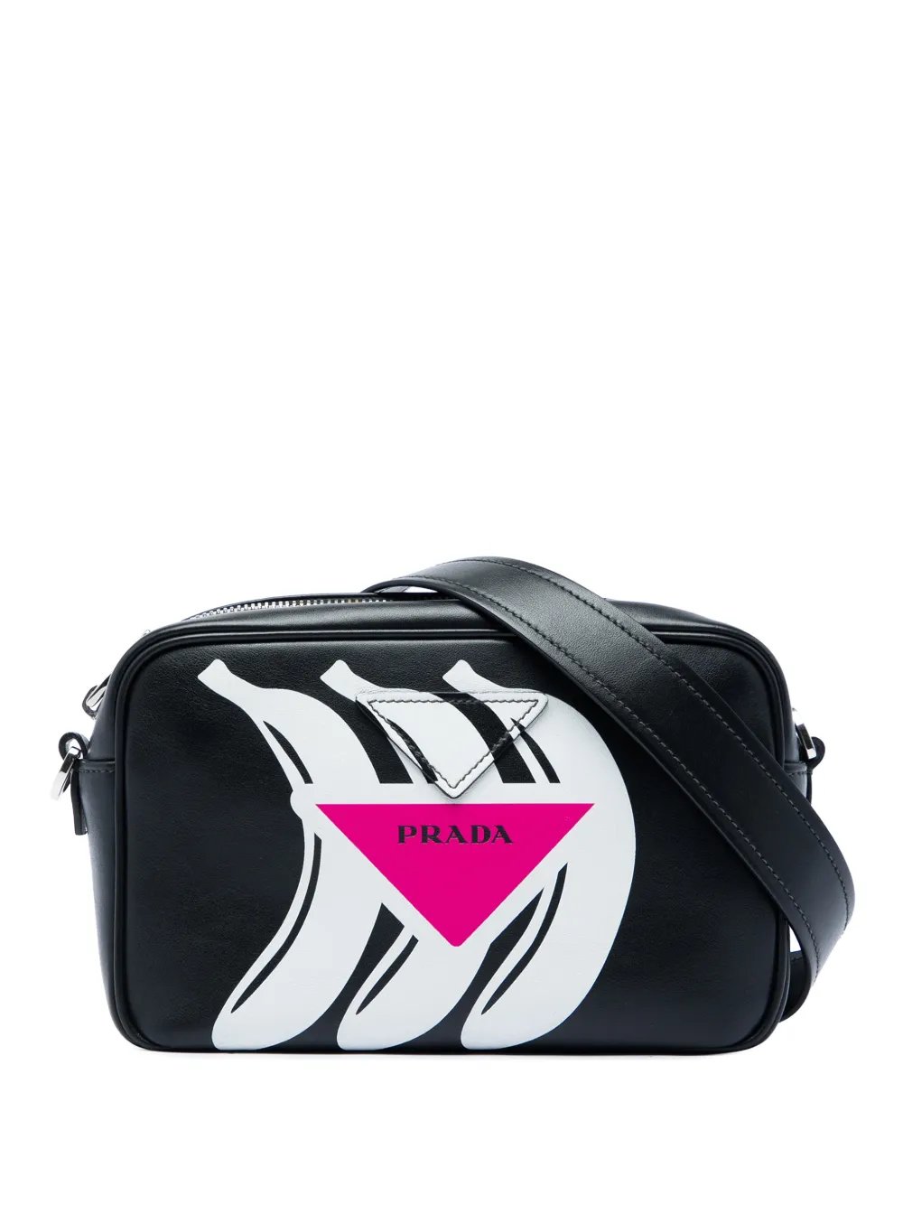2013-2026 City Calf Banana Print Camera Bag crossbody bag