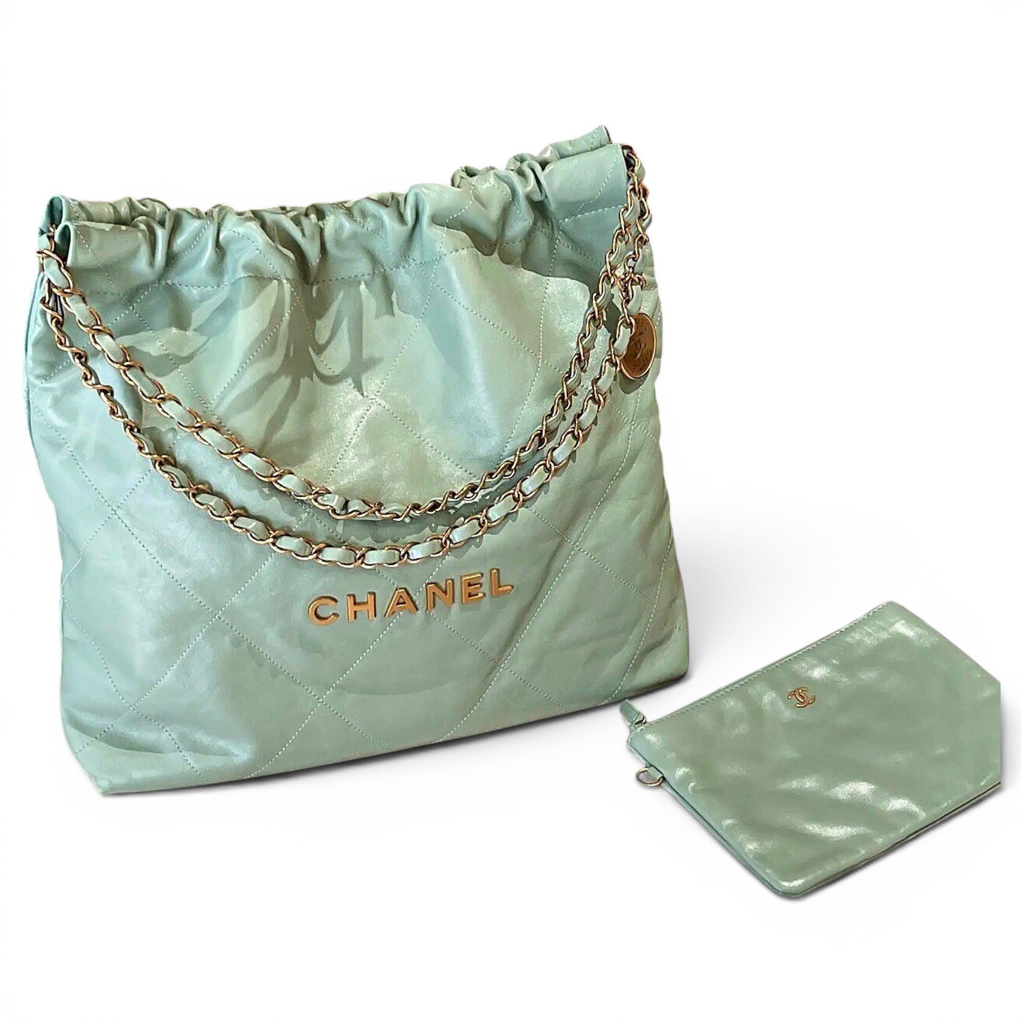 Chanel 22 leather handbag