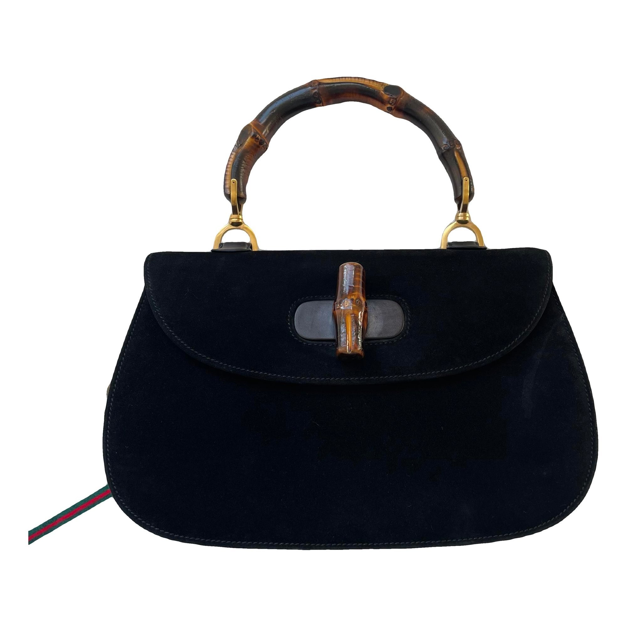 Bamboo Top Handle handbag