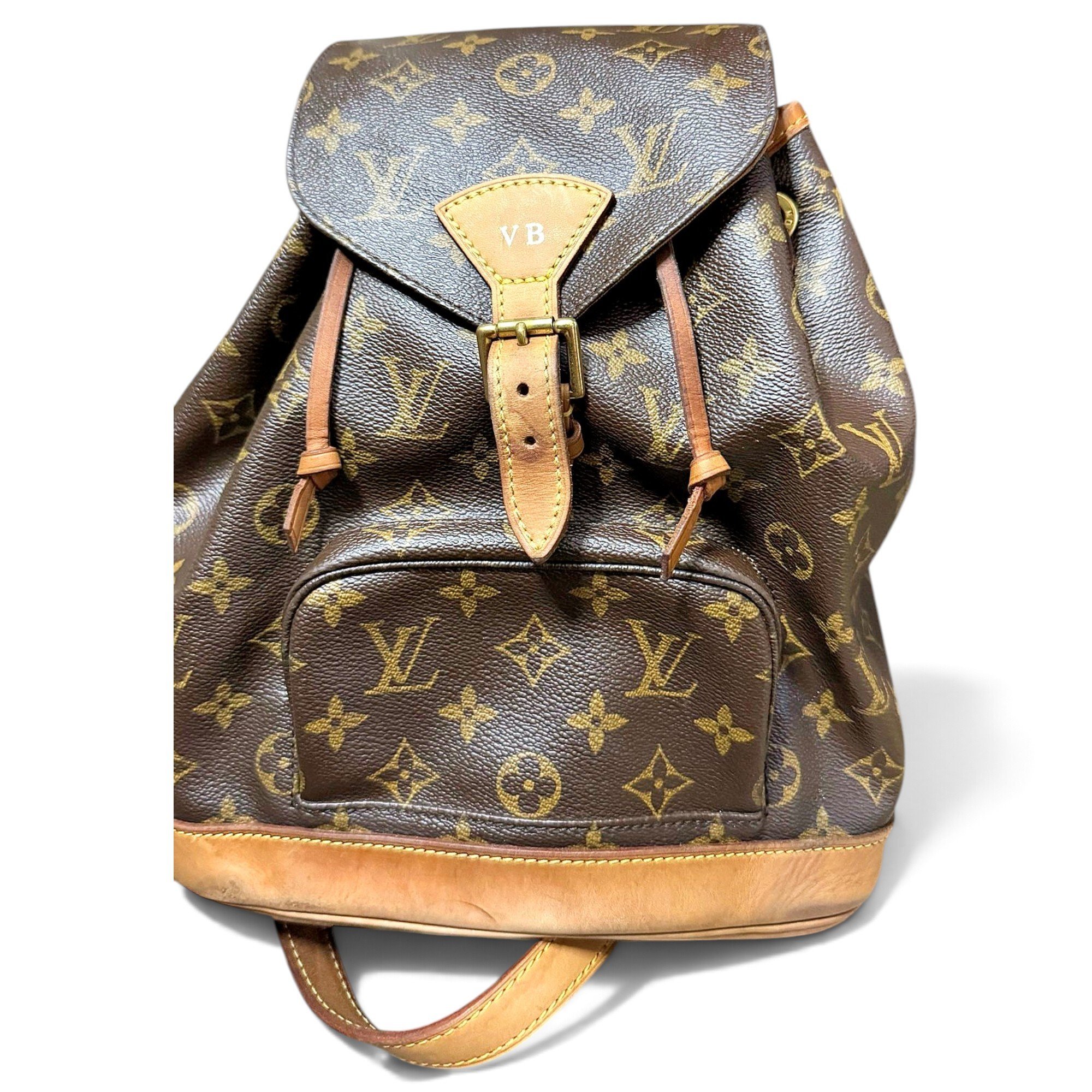 Louis Vuitton Montsouris leather backpack