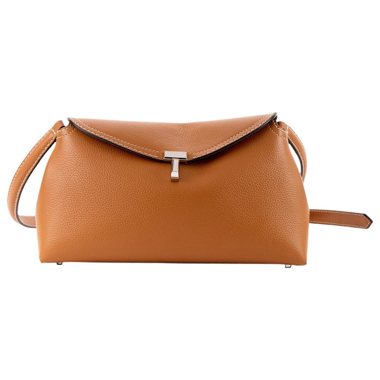 T-Lock leather crossbody bag