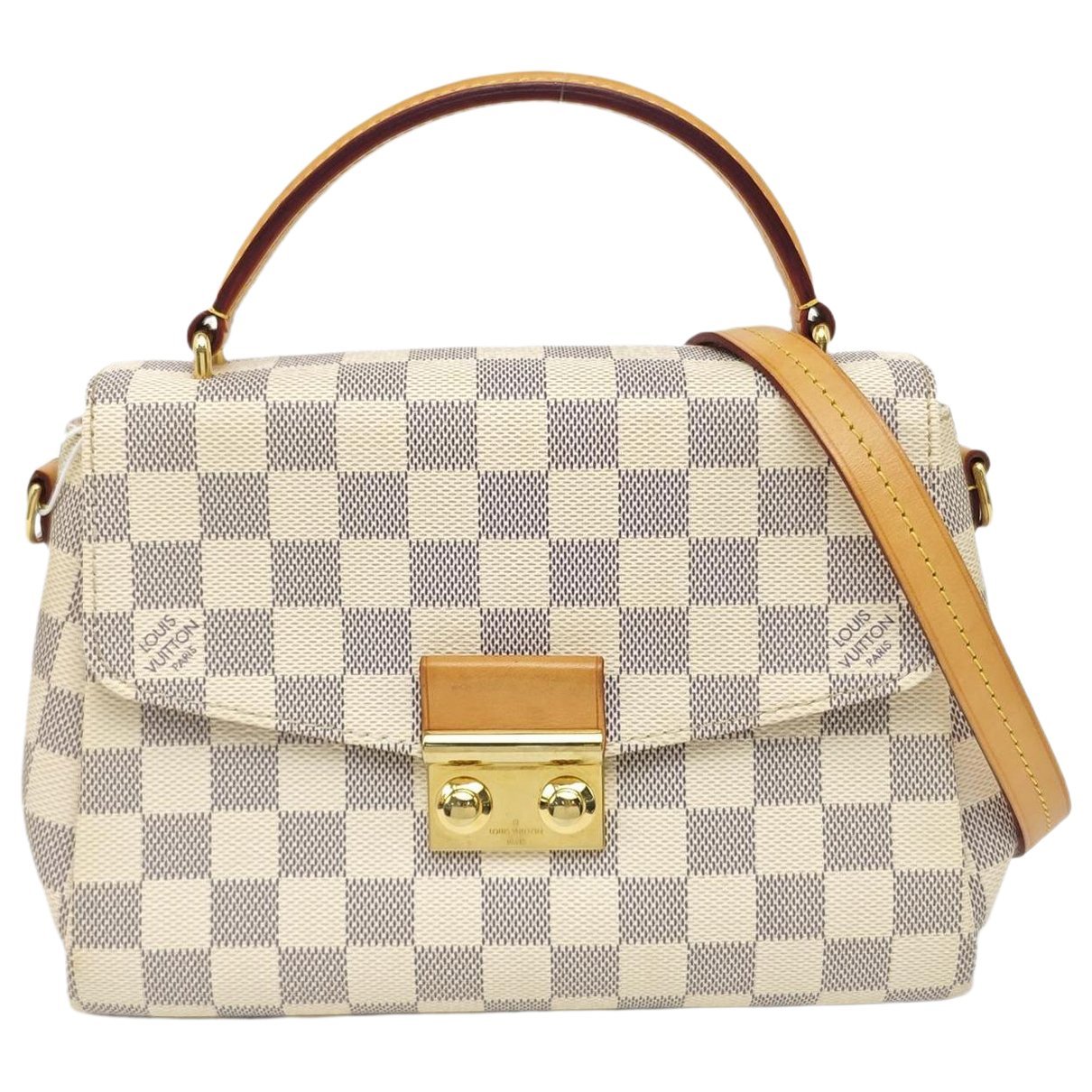 Croisette leather handbag