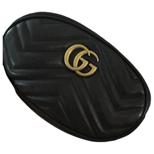 Marmont leather clutch bag