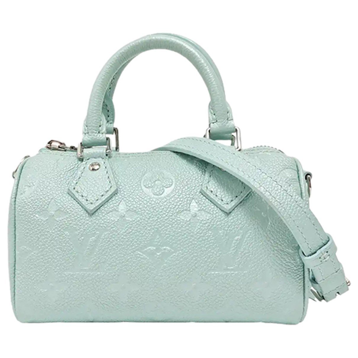 Nano Speedy / Mini HL leather handbag