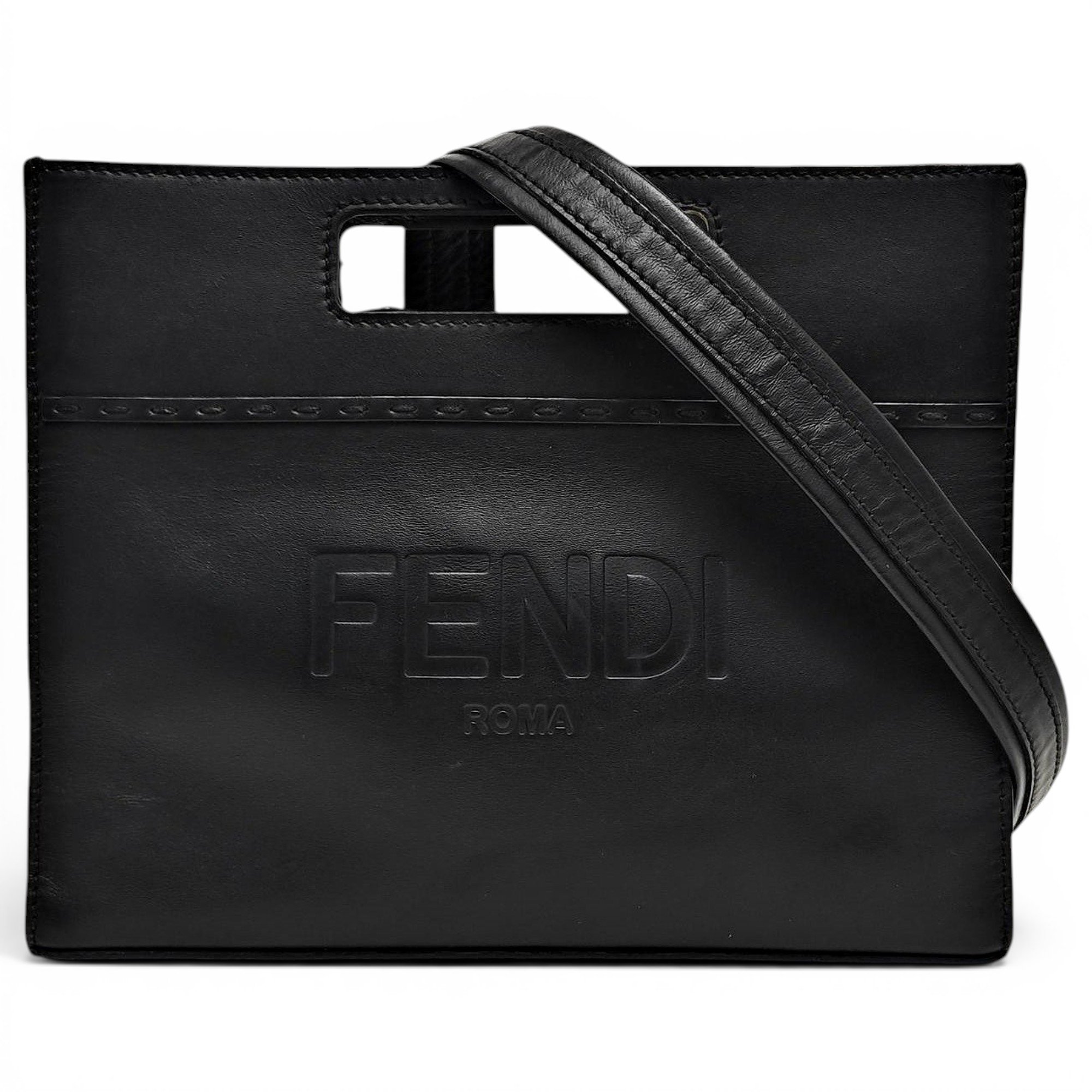 Leather handbag