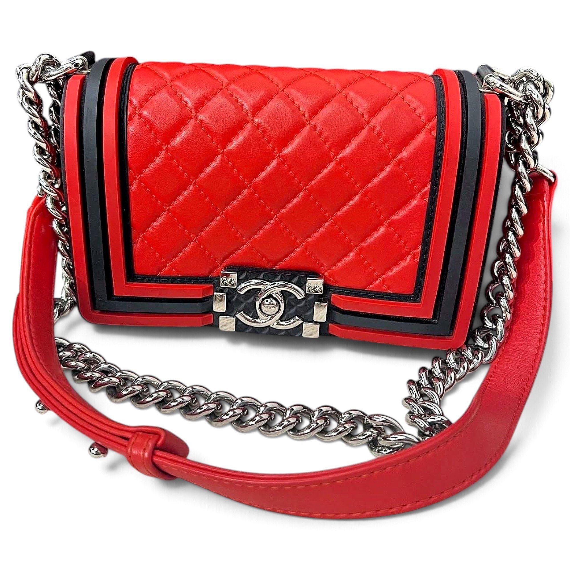 Boy leather handbag