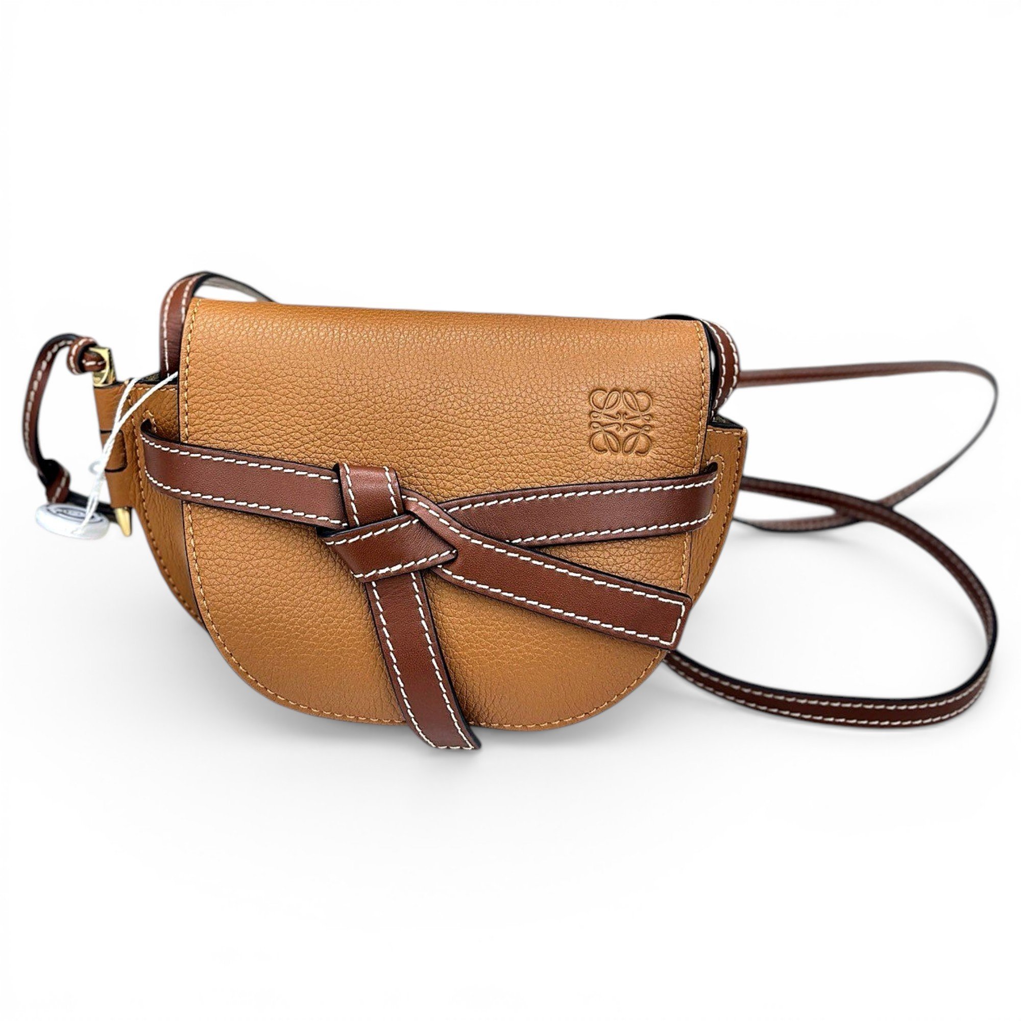 Gate leather crossbody bag