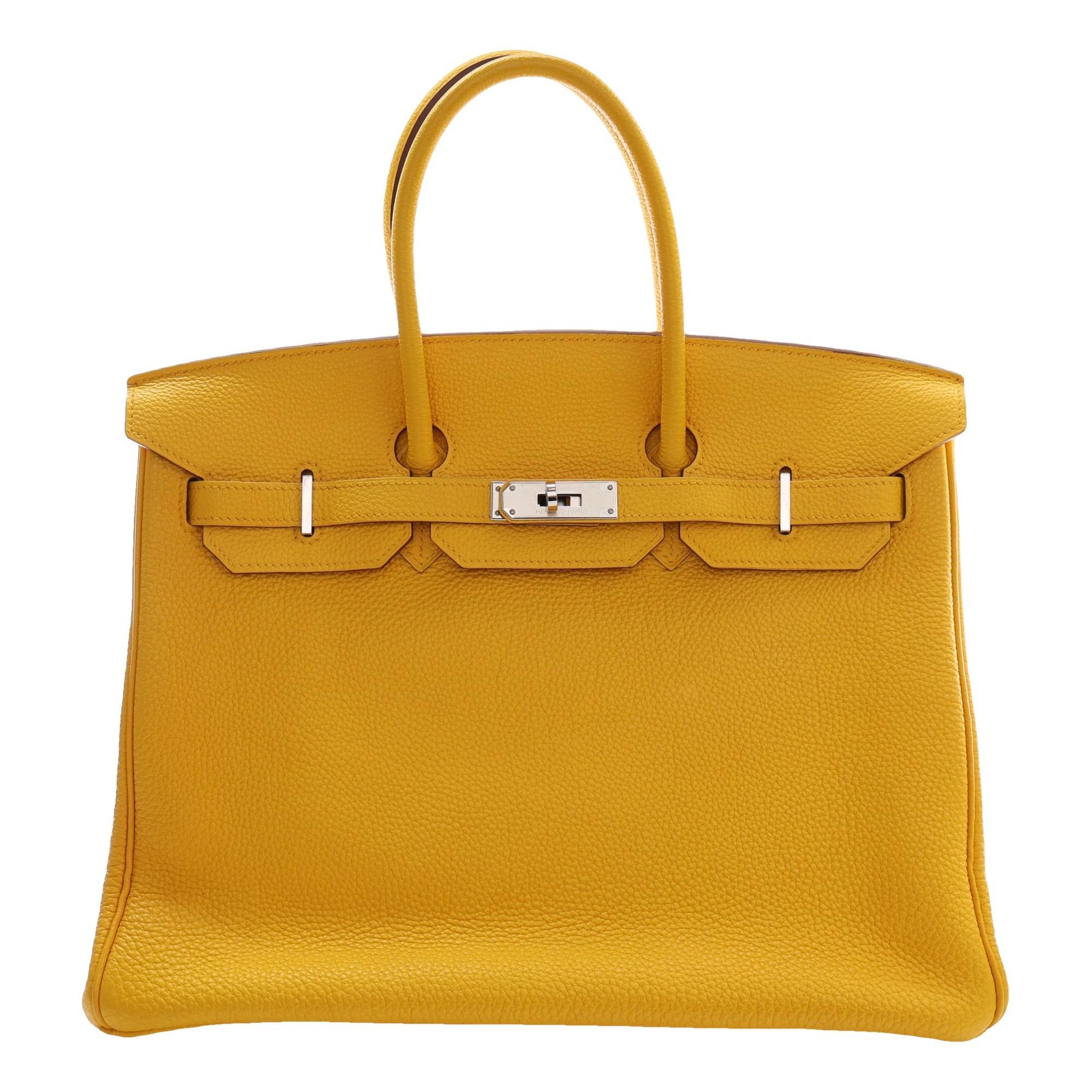 Leather tote