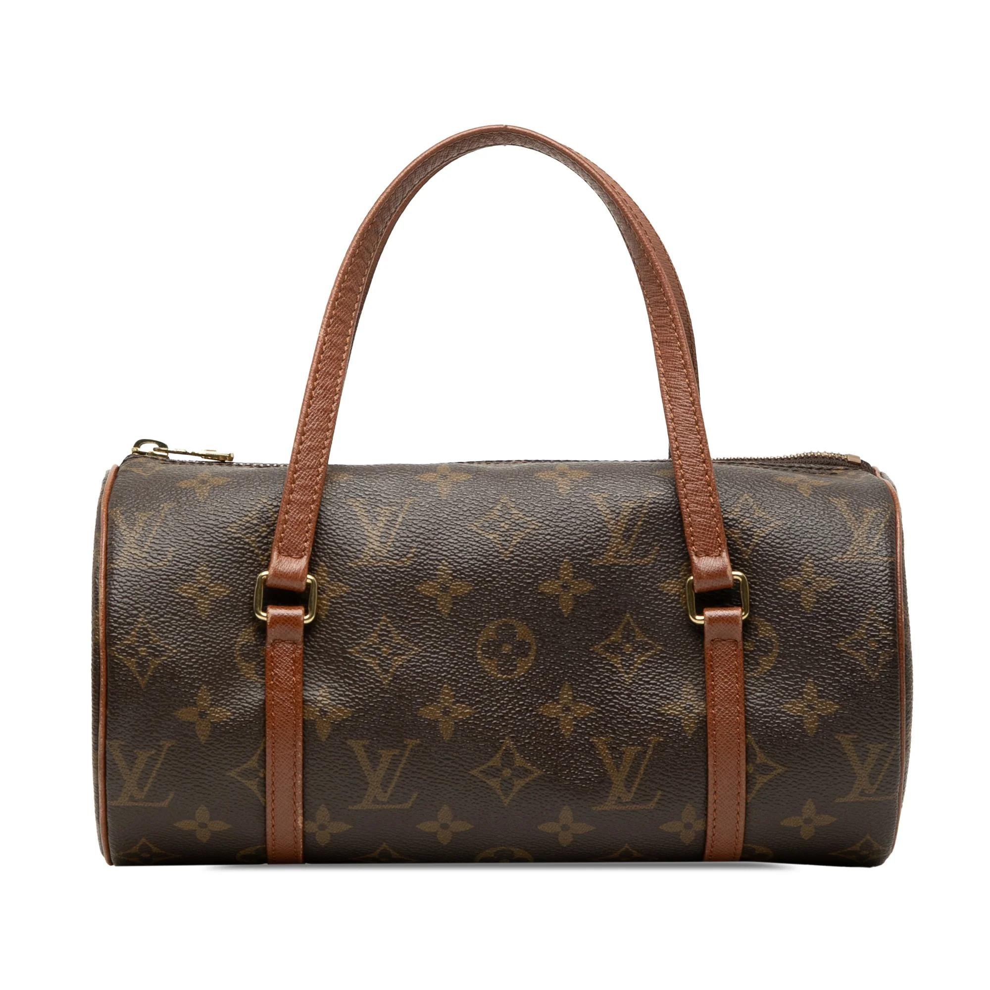 Papillon leather handbag