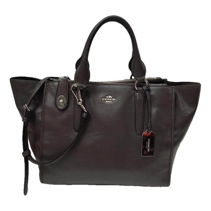 Leather satchel