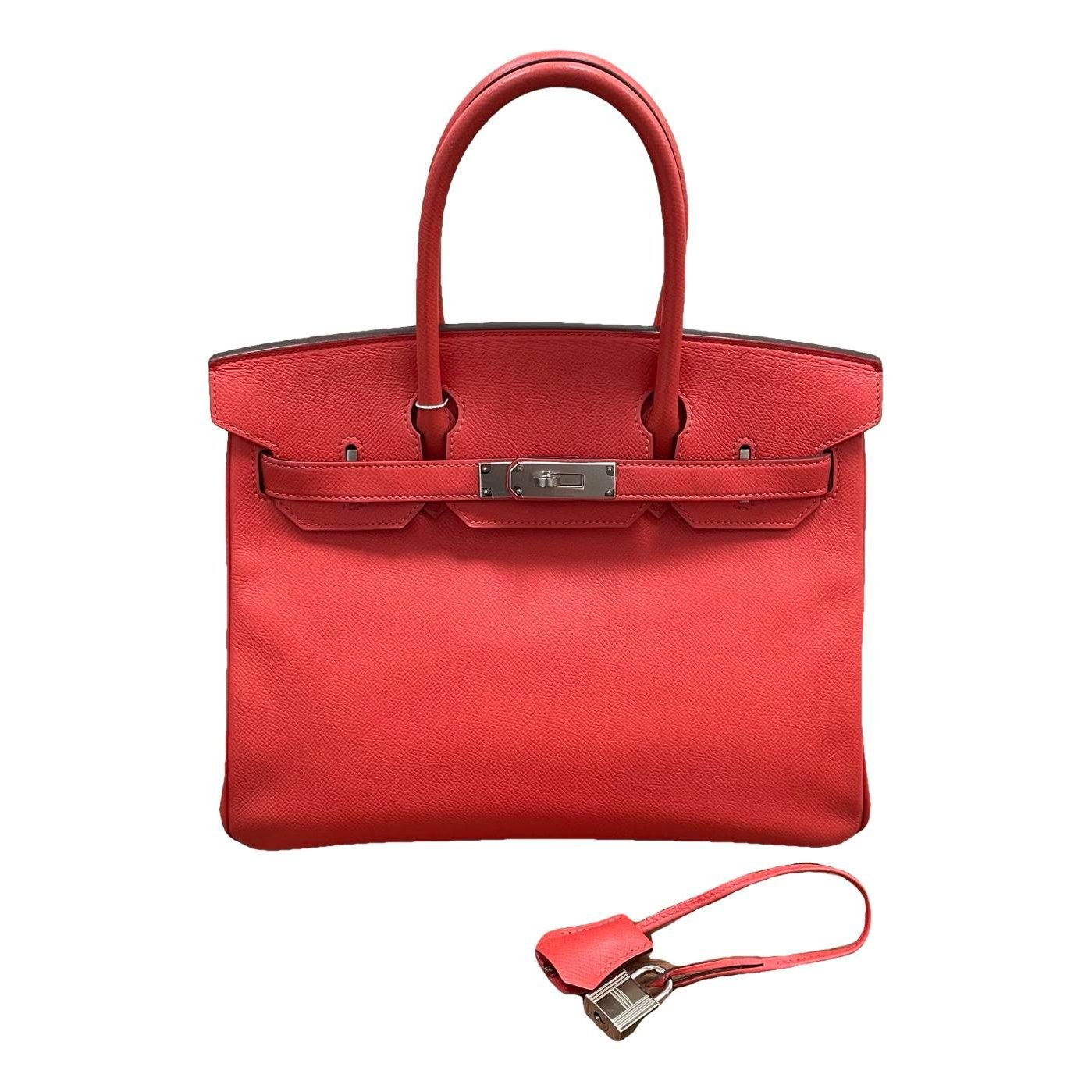 Birkin 30 leather handbag