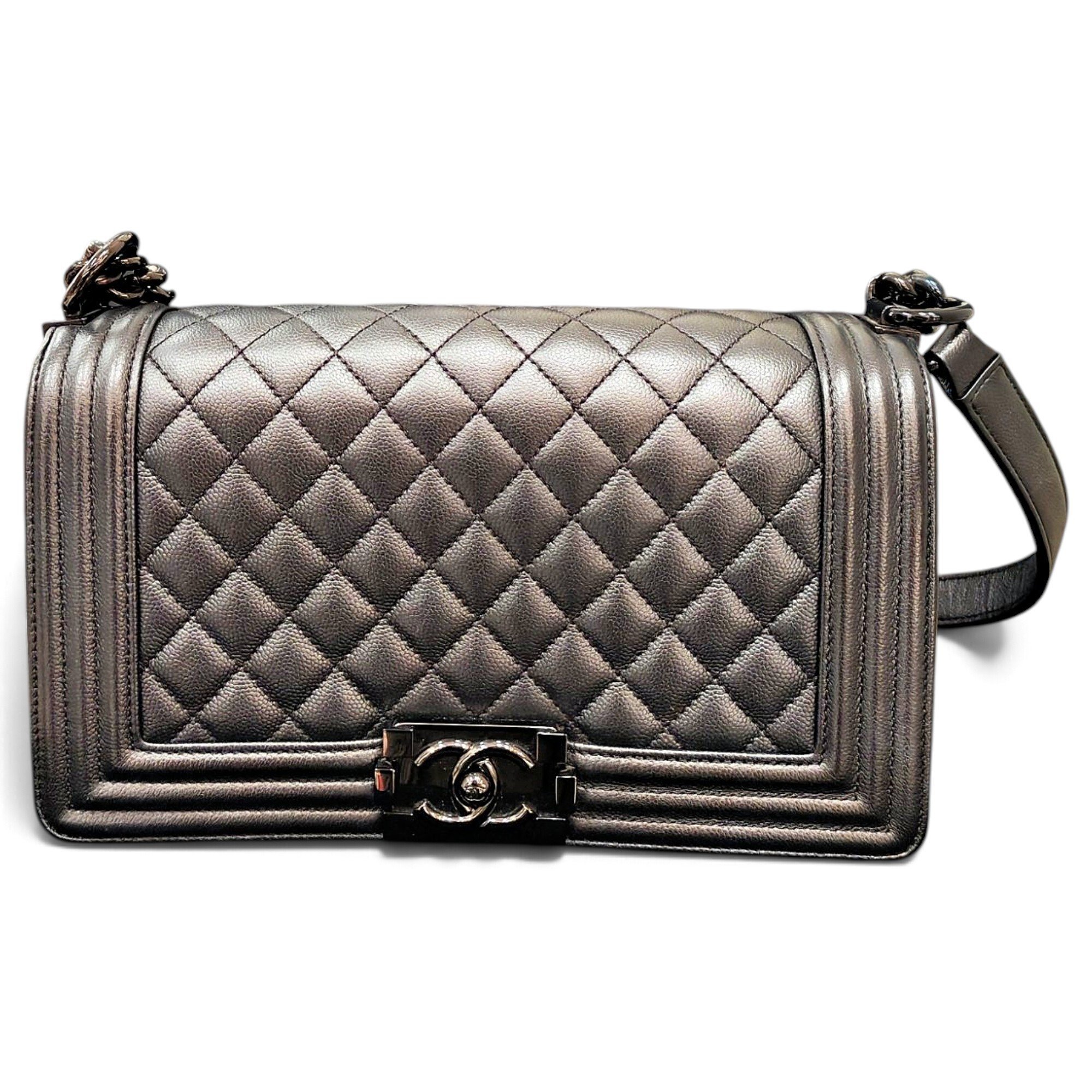 Boy leather handbag