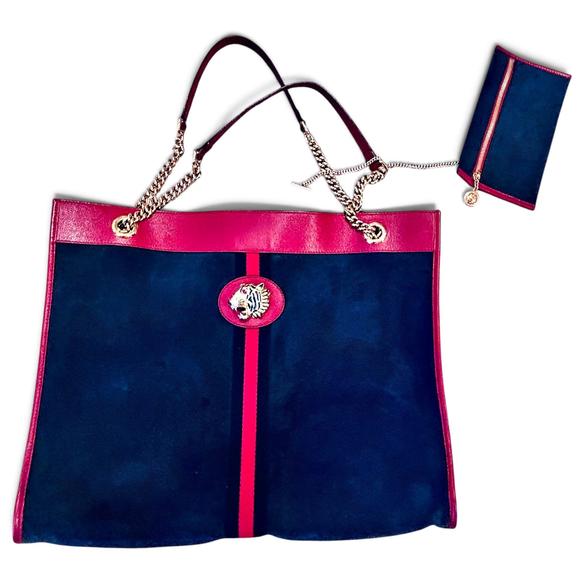 Rajah leather tote