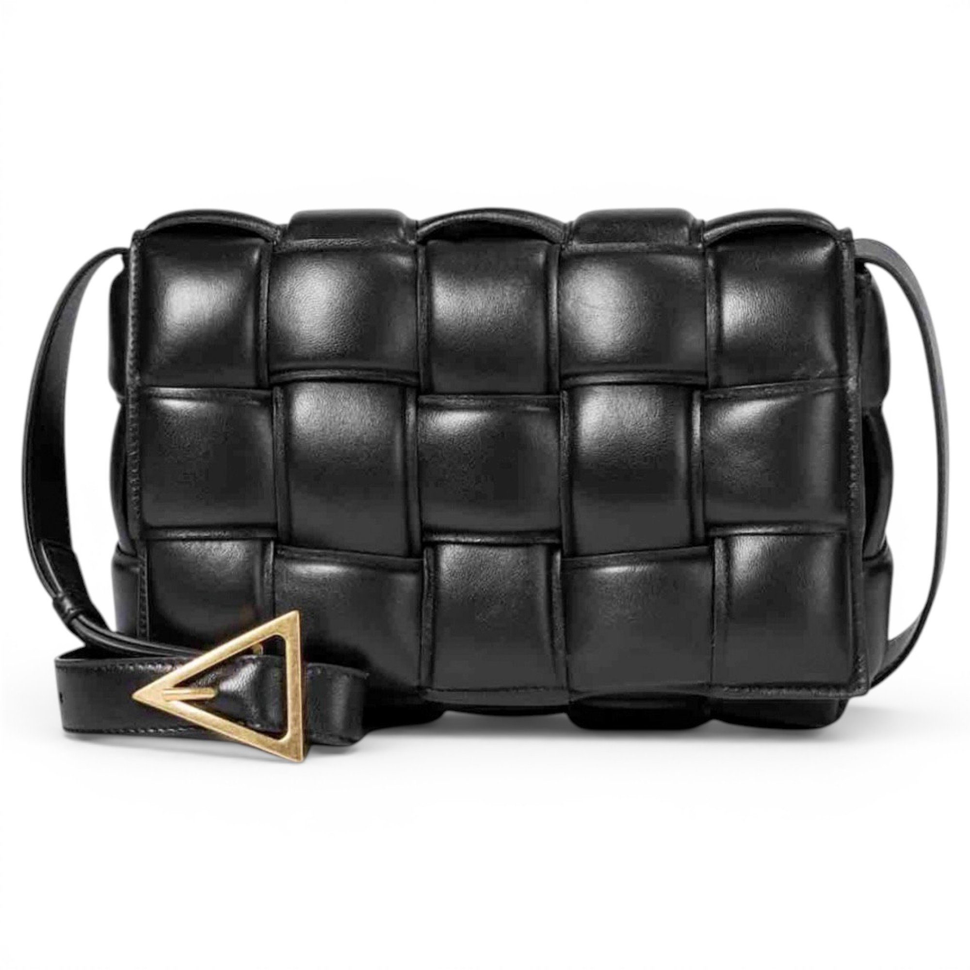 Cassette Padded leather bag