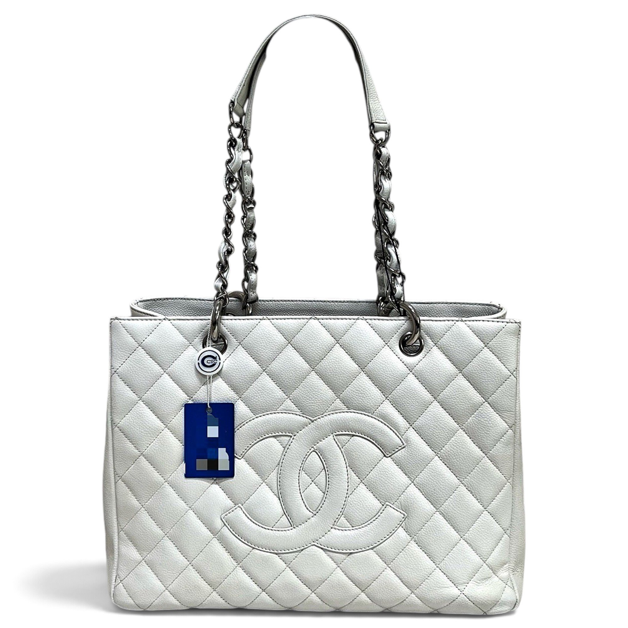 Grand shopping leather handbag