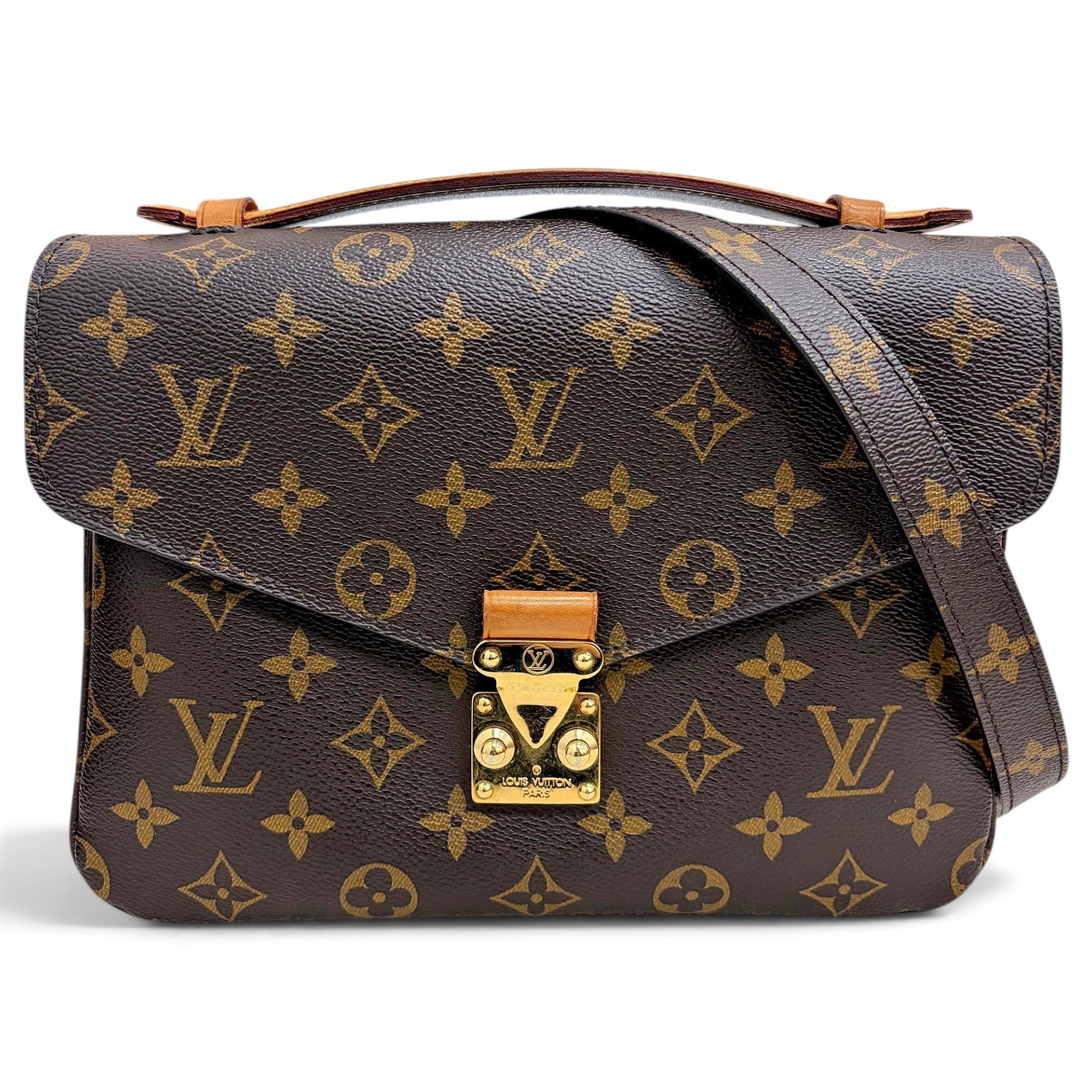Metis leather handbag