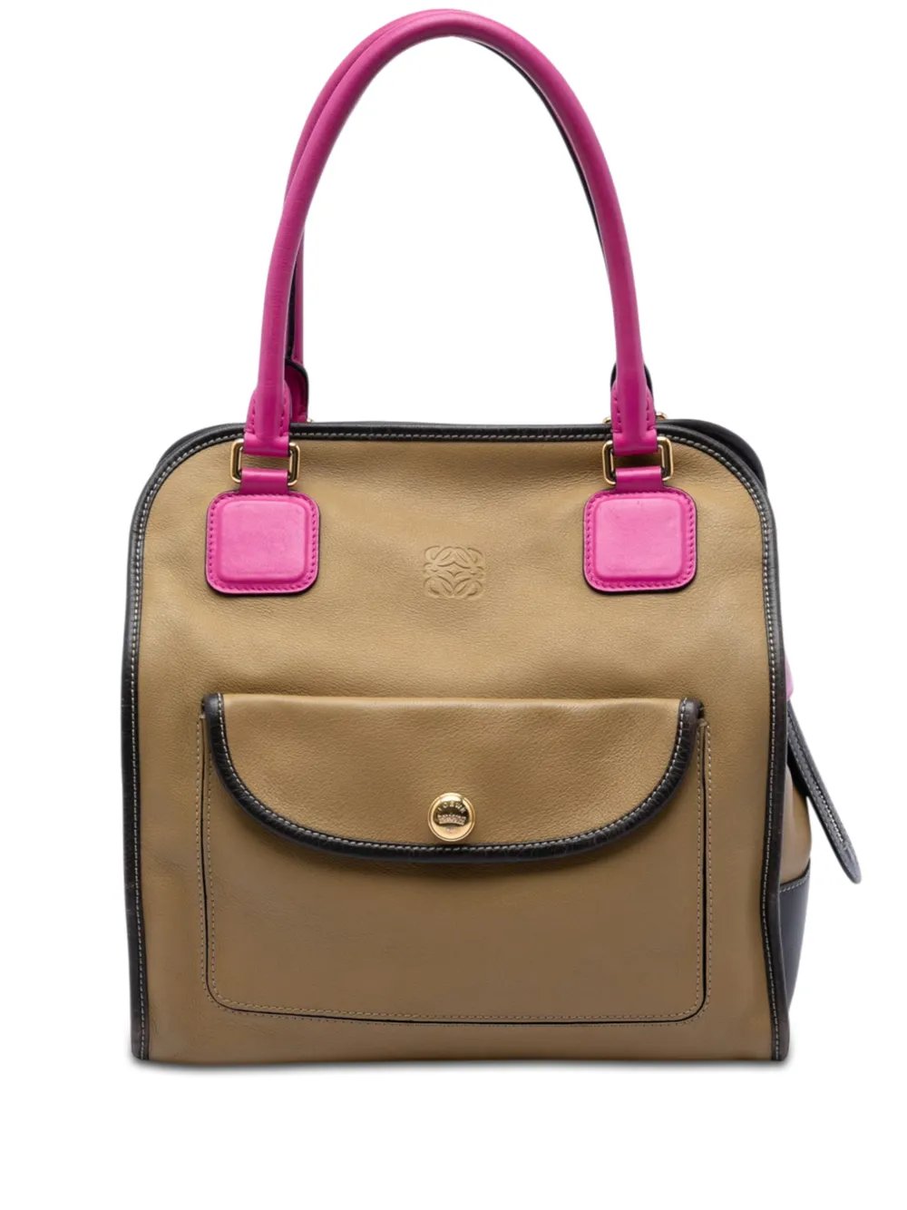 2000-2020 Tricolor Leather Anagram handbag