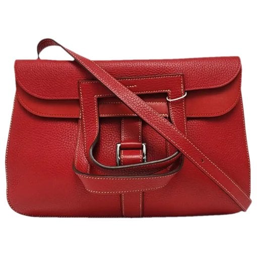 Halzan leather crossbody bag