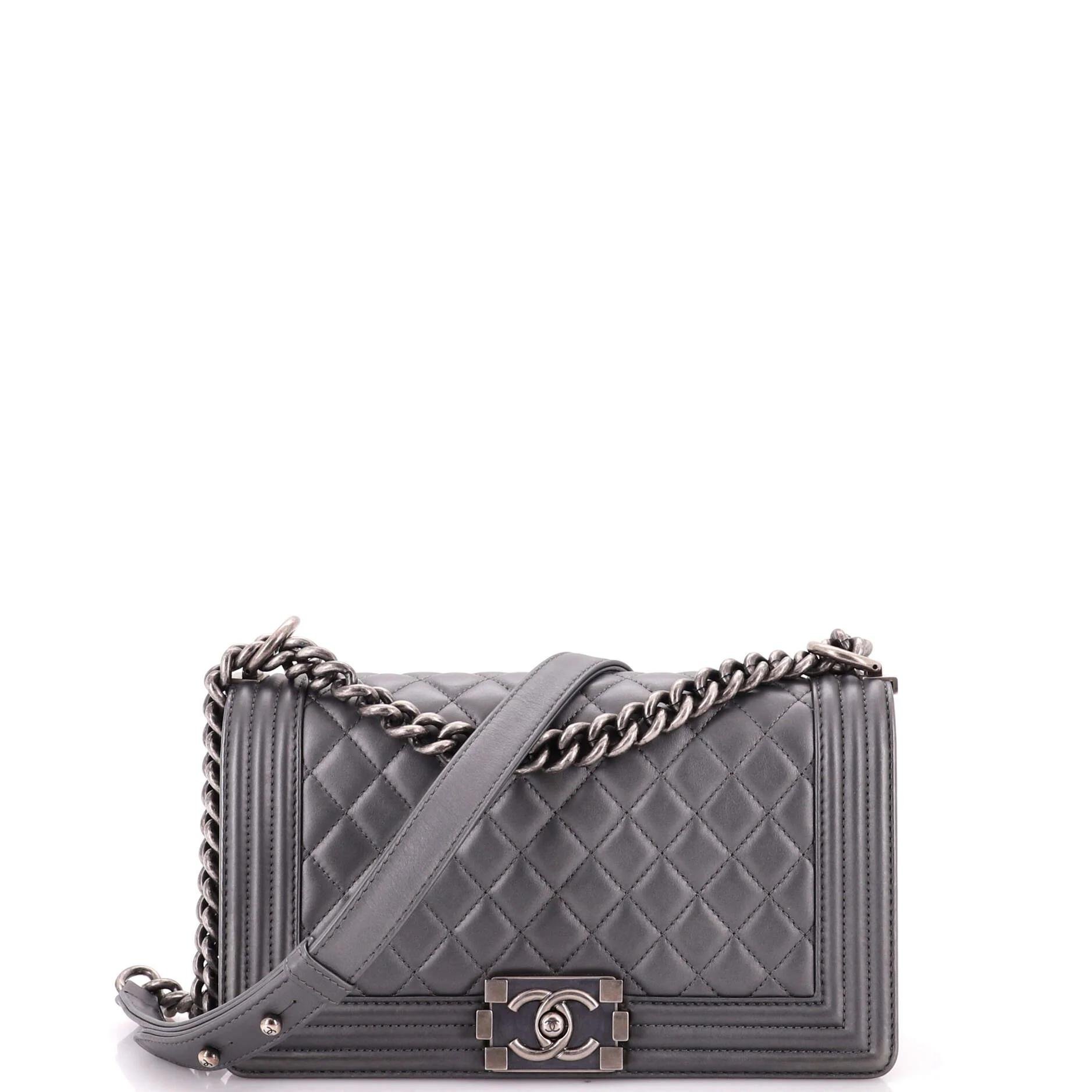 Boy leather handbag