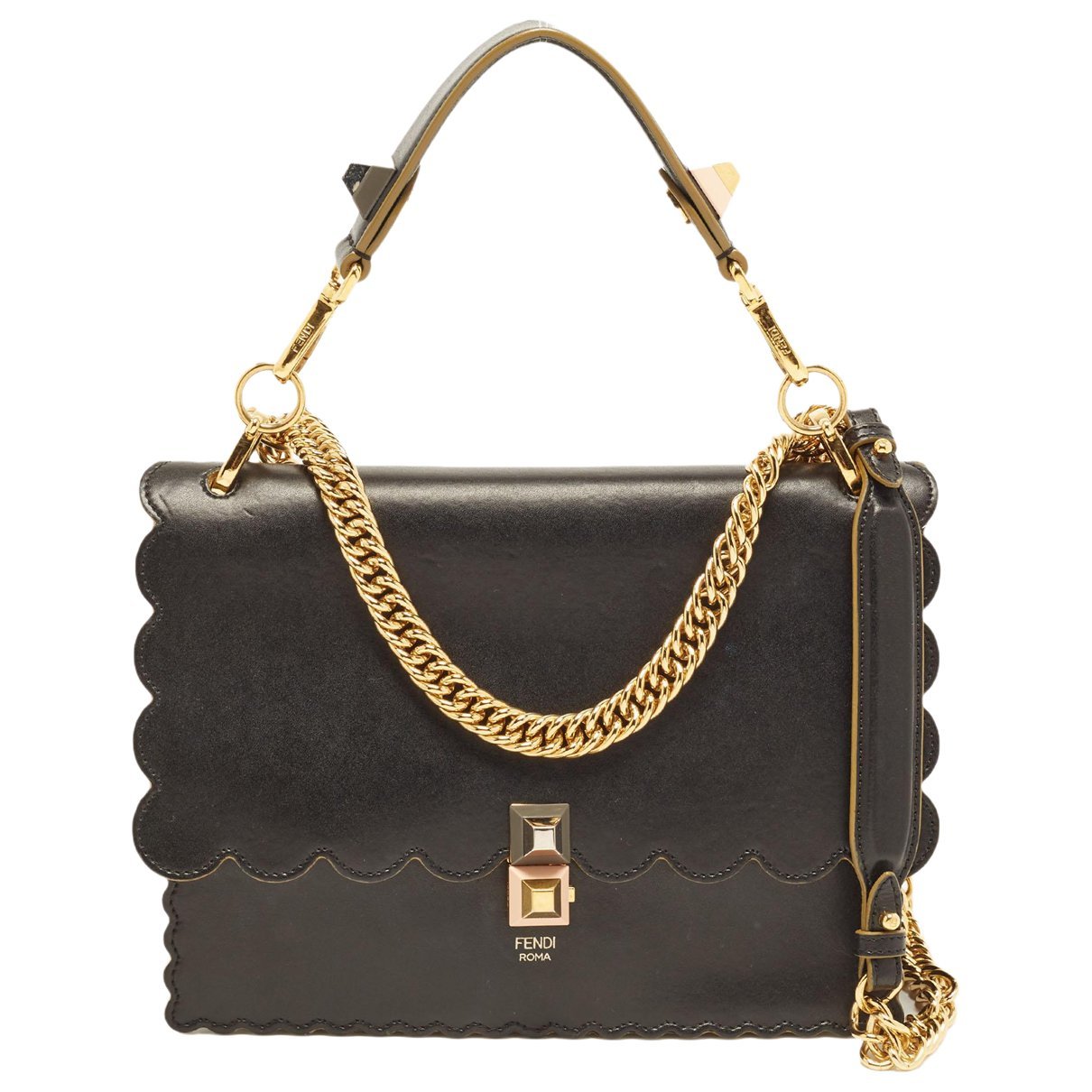 Kan I leather handbag