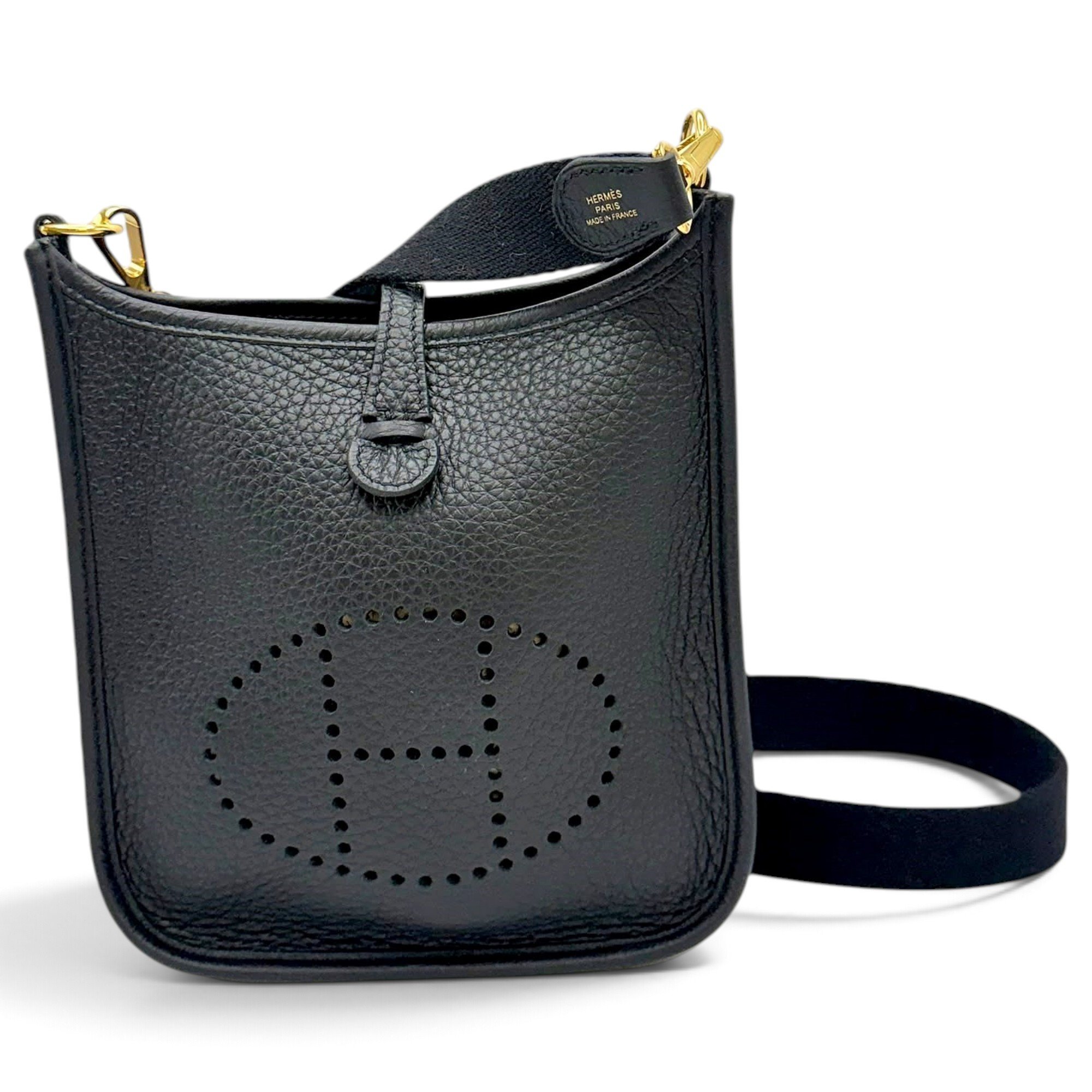 Evelyne leather handbag