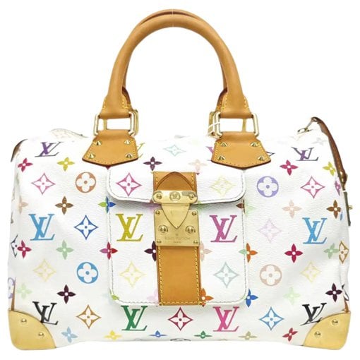 Nano Speedy / Mini HL leather handbag