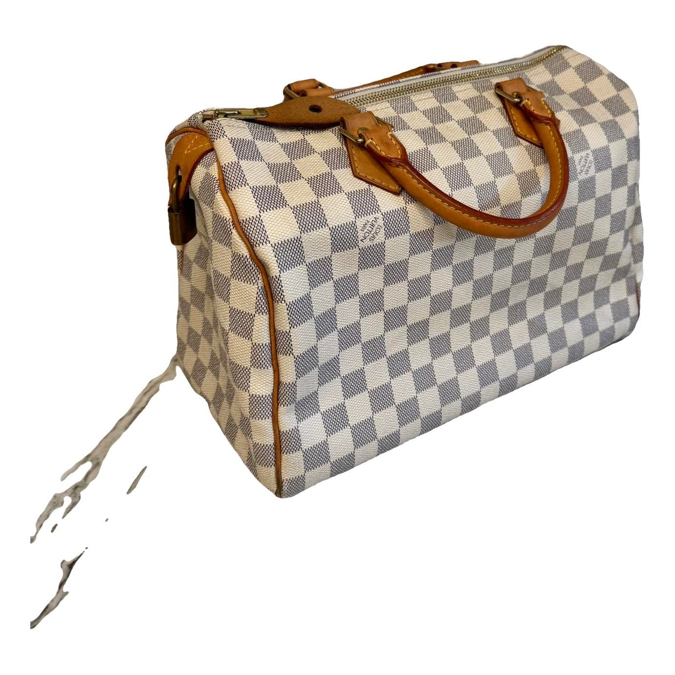 Speedy leather handbag