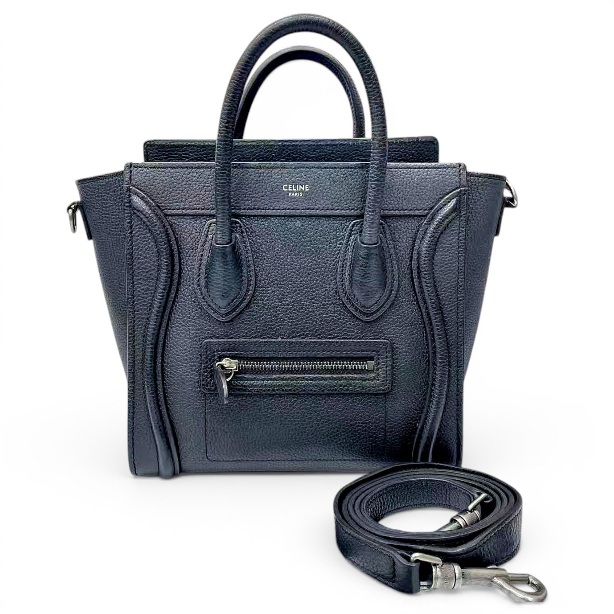 Luggage leather handbag