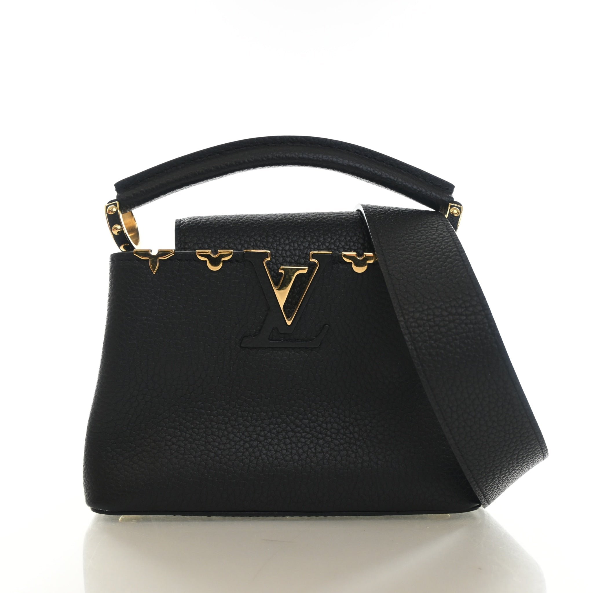 Louis Vuitton Taurillon Flower Crown Capucines Mini