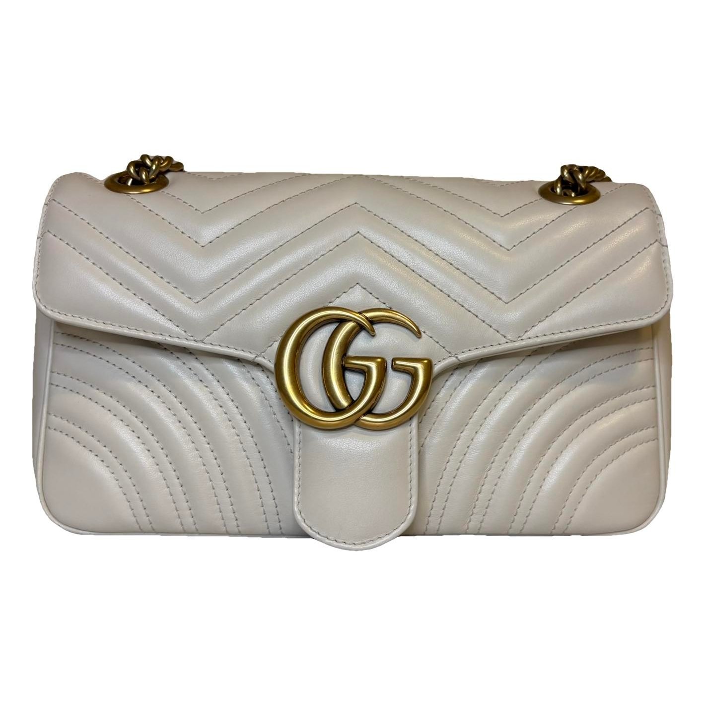 GG Marmont Flap leather crossbody bag