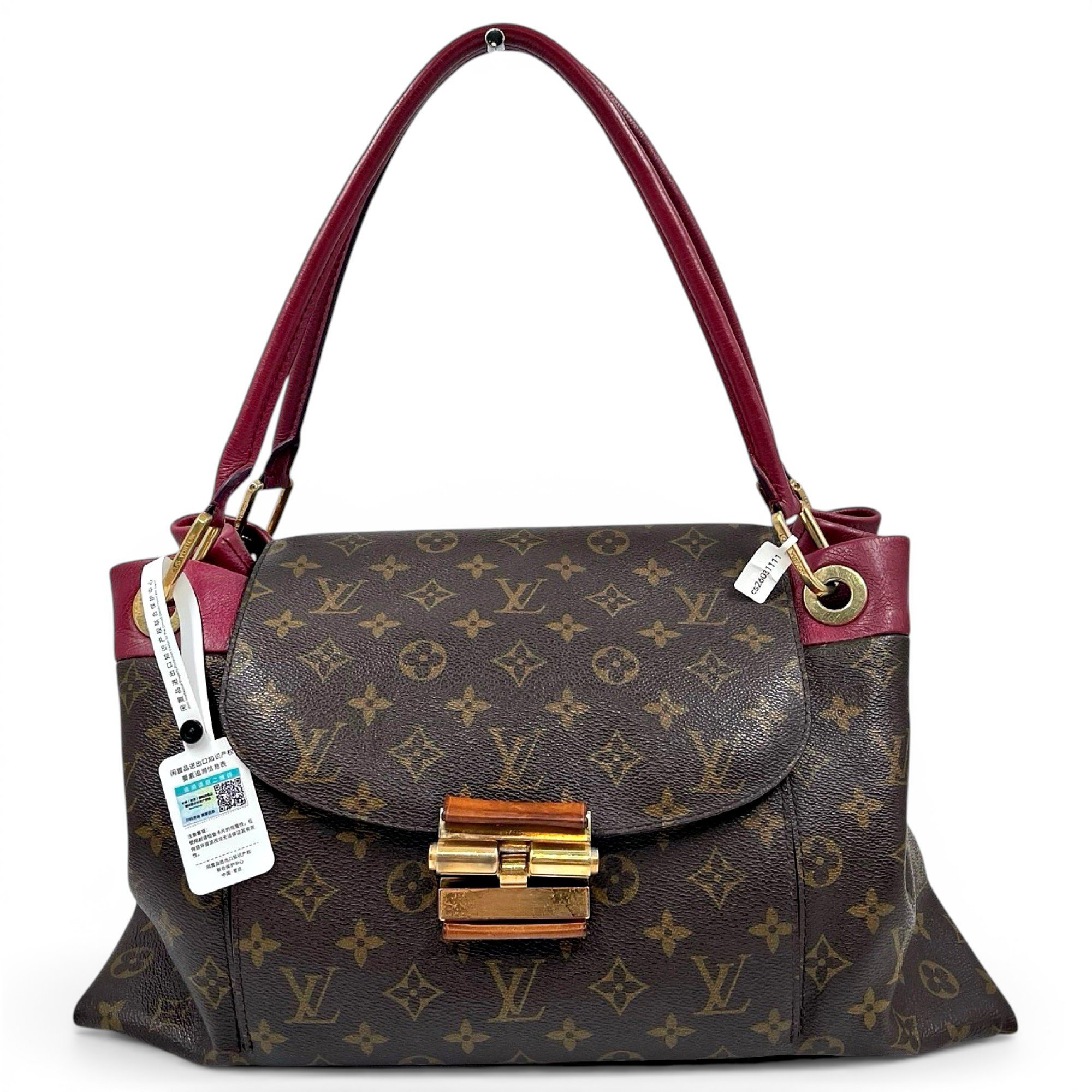 Olympe leather handbag