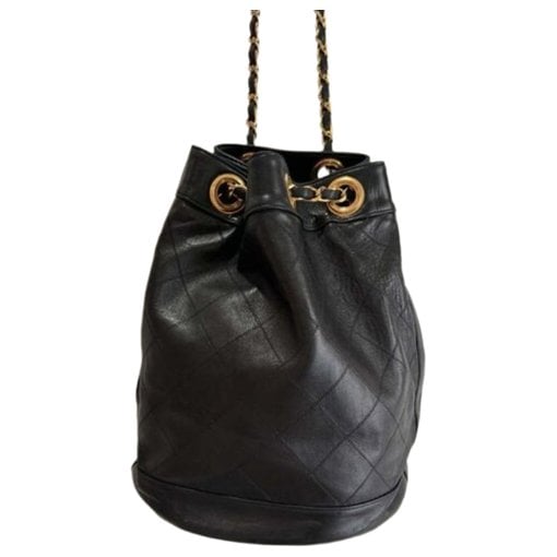 Gabrielle Bucket leather handbag