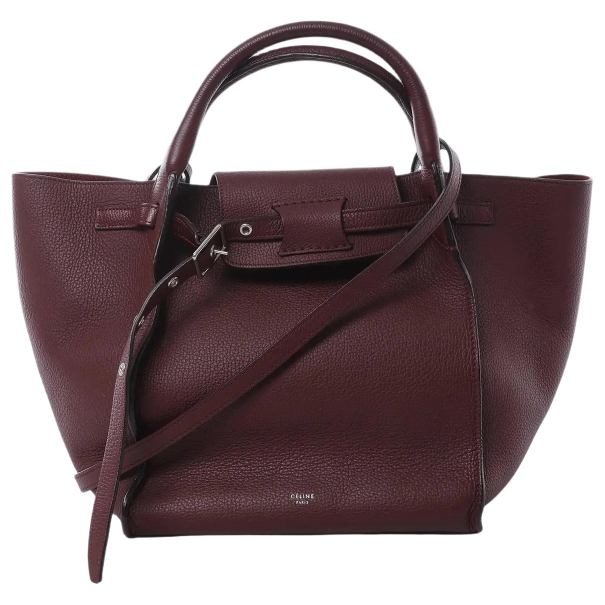 Big Bag leather handbag