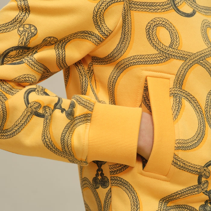 Jaune Mimosa "Palefroi Remix" Varsity Jacket