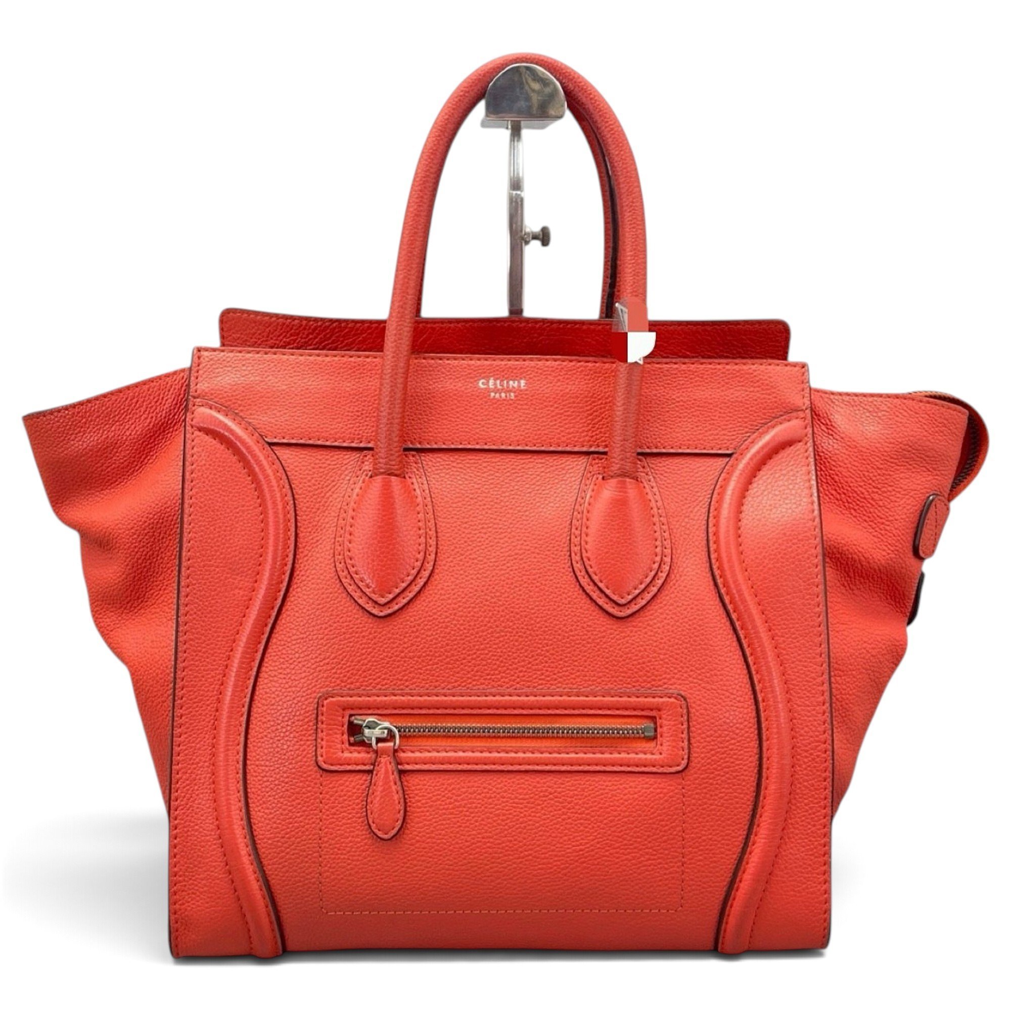Luggage leather tote