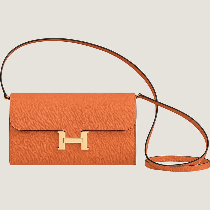 Orange Constance to Go Wallet